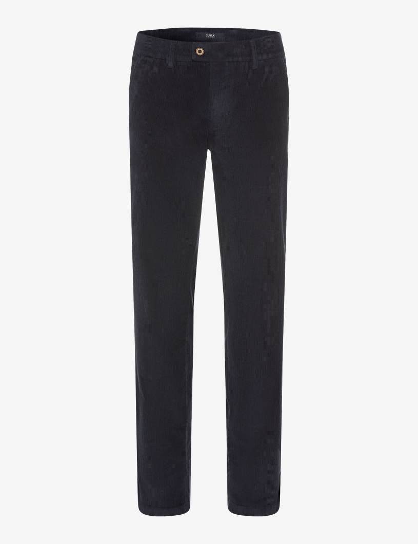 EUREX by BRAX Chinos EUREX by BRAX Herren Cordhose Dunkelblau ? Stretch Cord Hose mit Komfo