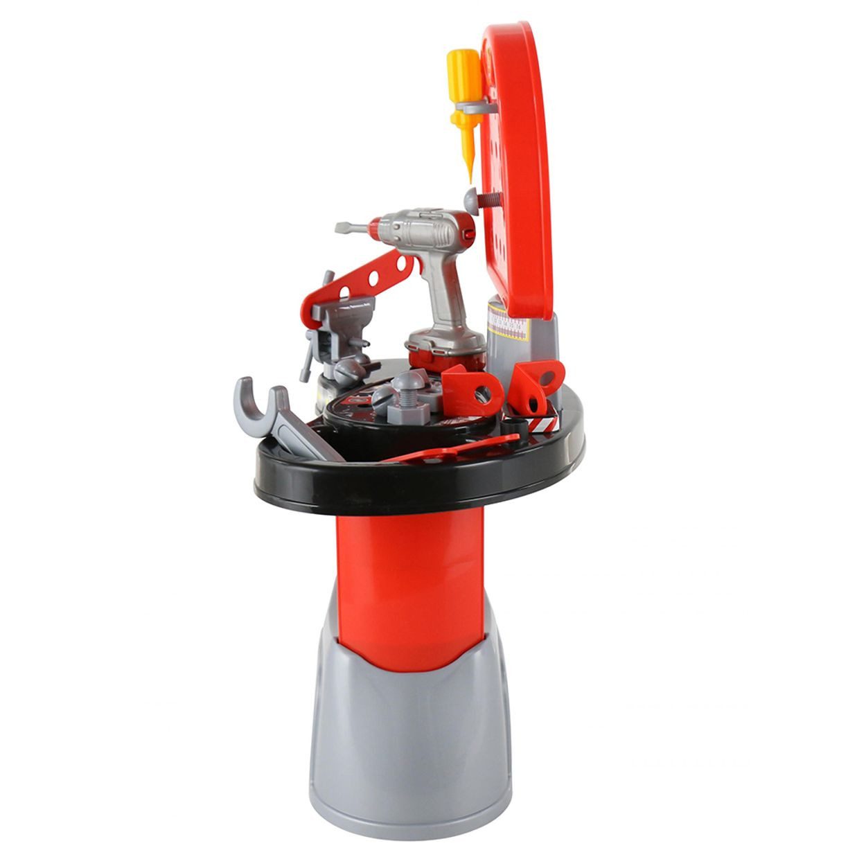Polesie Spielwerkzeug Kinderwerkstatt 43221 Zubehör, mit Elektroschrauber, Schraubendreher