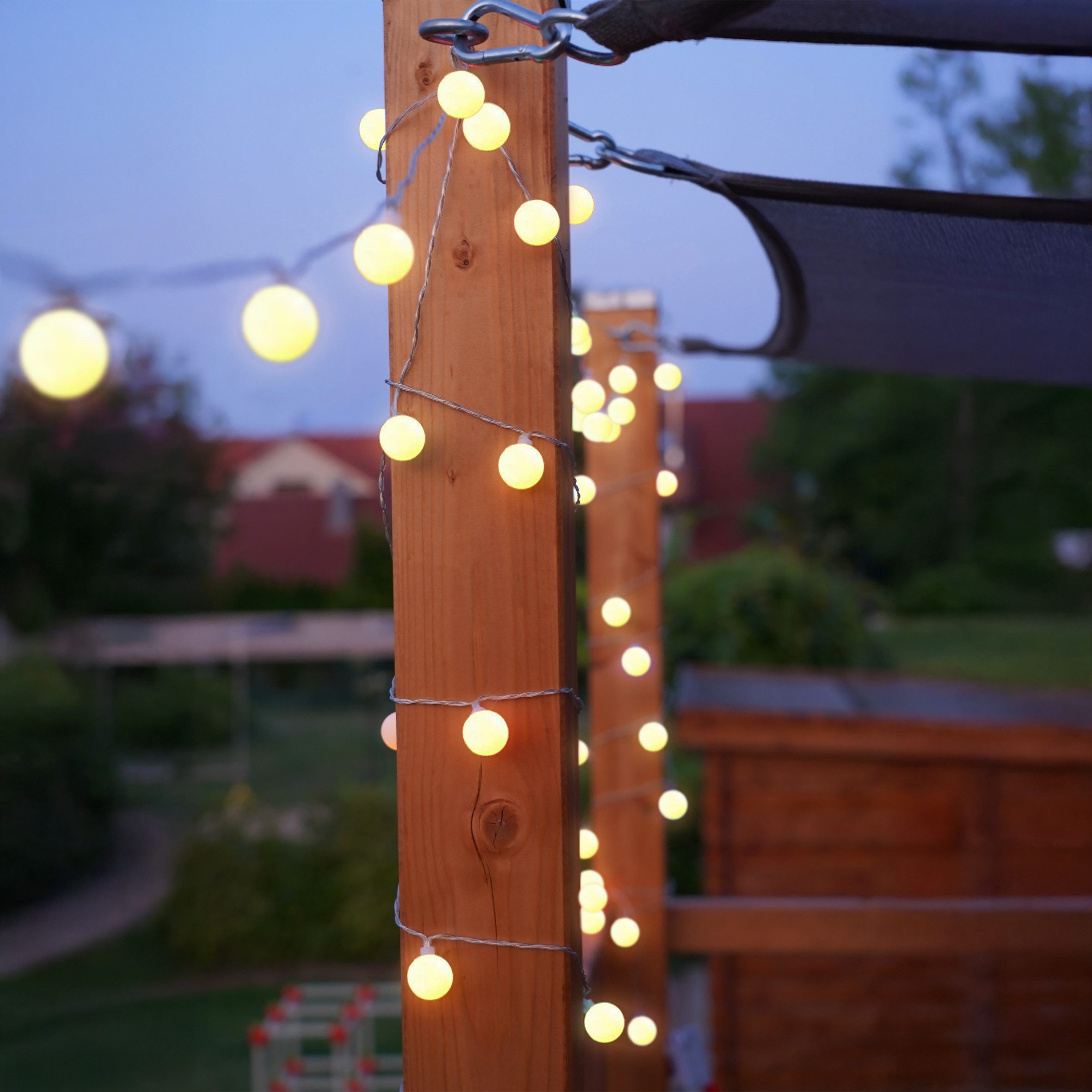 Spetebo LED-Girlande LED Party Lichterkette mit günstig online kaufen