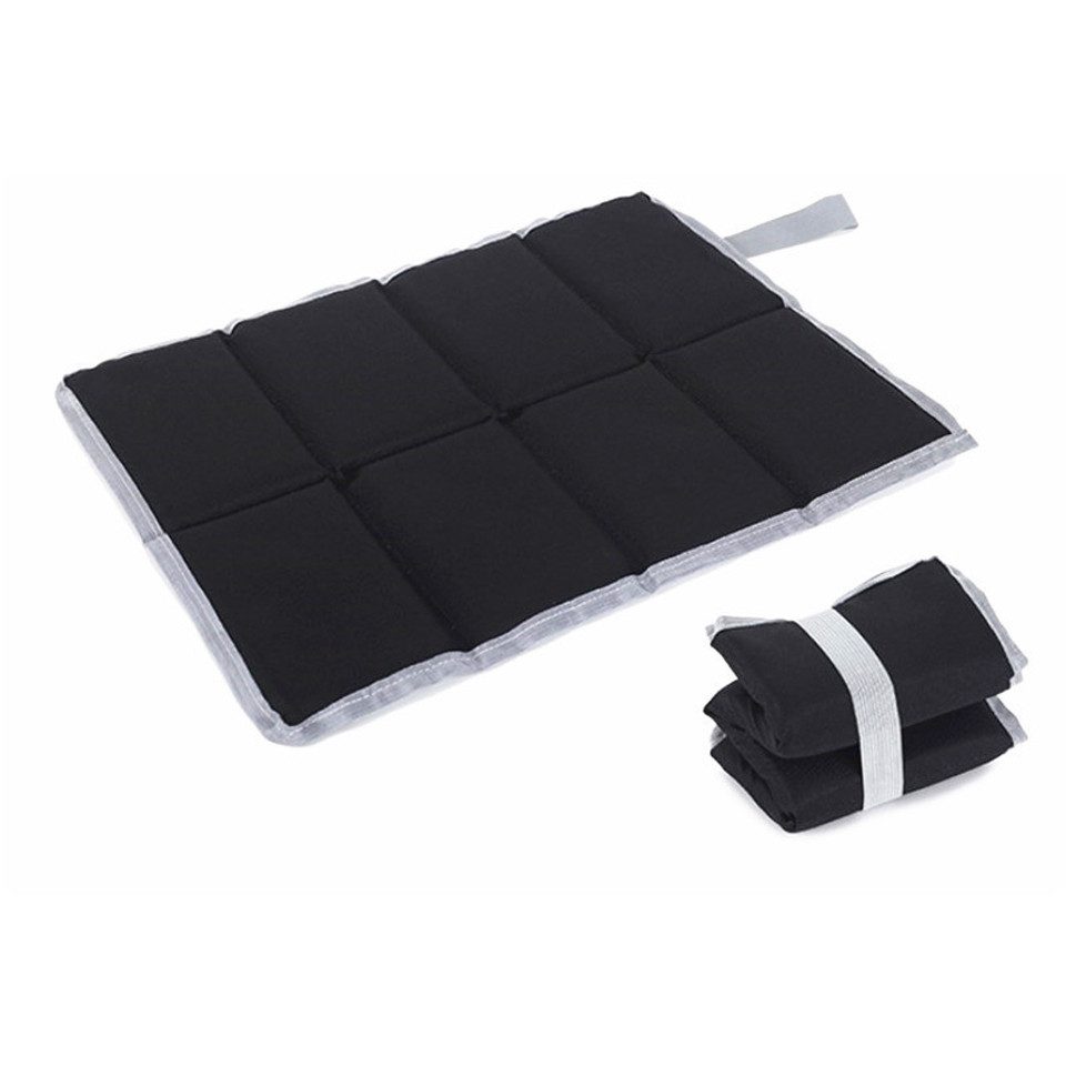 Diwzbyn Sitzkissen 2 Pack Sitzkissen Outdoor Thermo Sitzkissen Faltbare Sitzunterlage, Wasserdicht Tragbar, aus Oxford-Stoff,mit 2 Aufbewahrungsbeutel