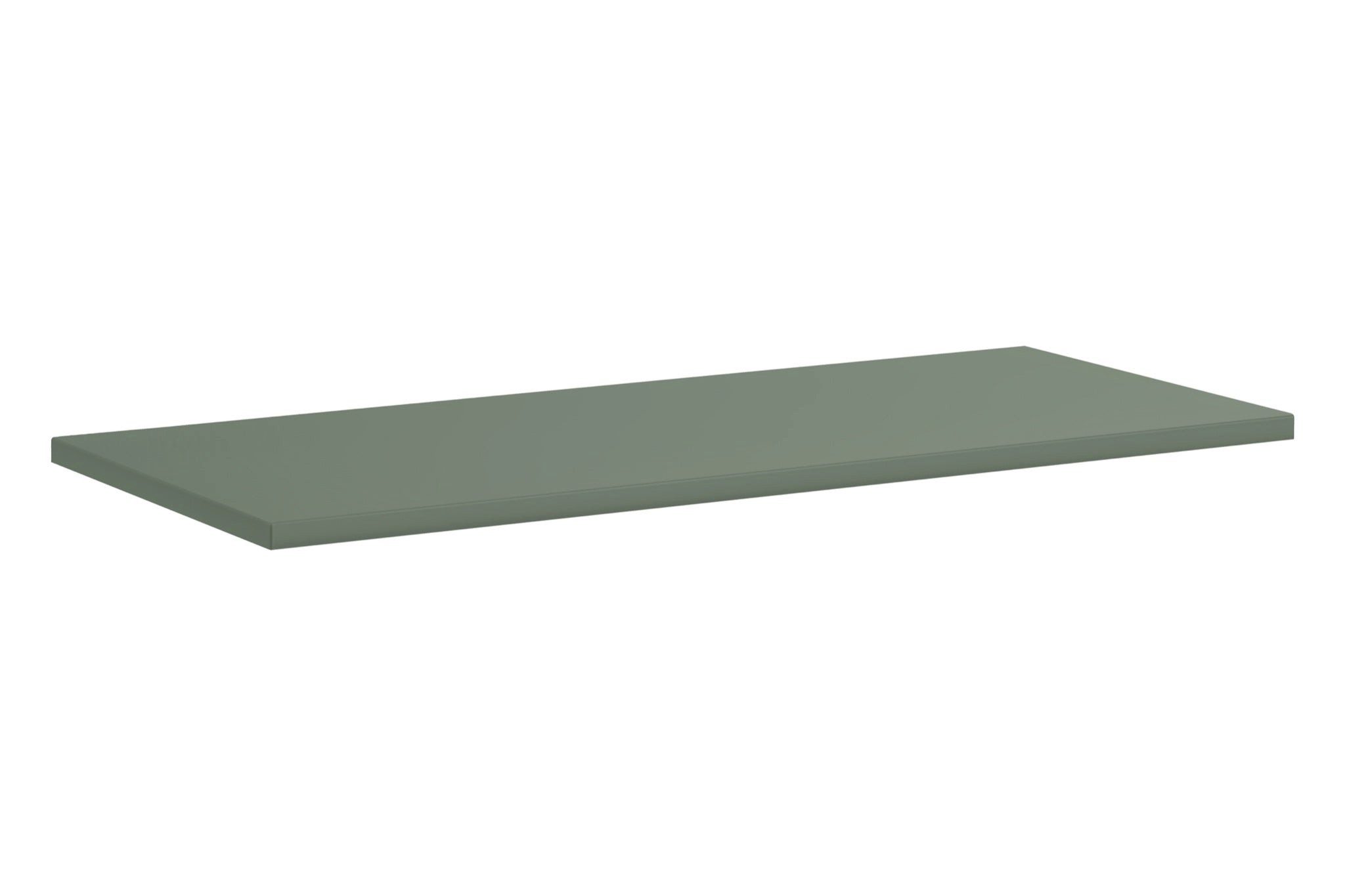 ROYAL24_MARKT Waschtischplatte Waschtischplatte Sombrela Schilfgrün 120 cm
