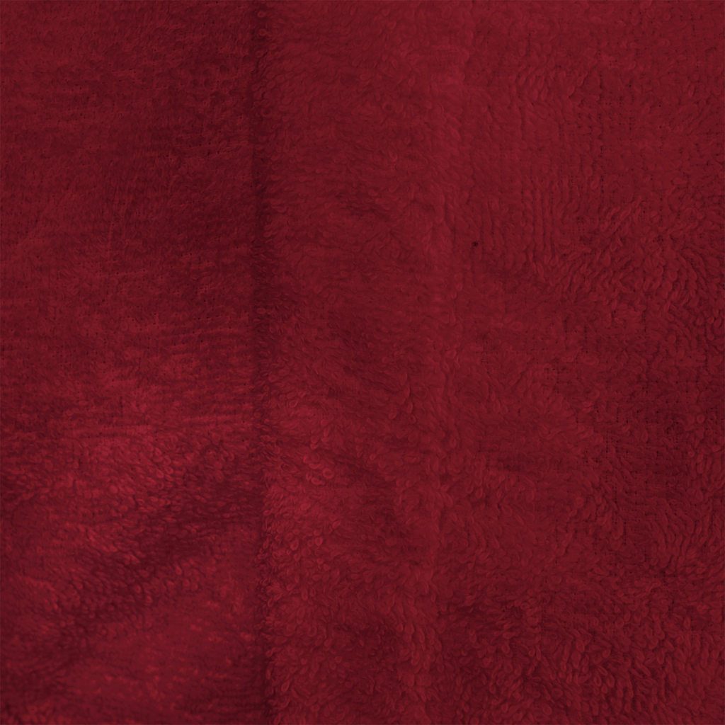 Bademantel Decken-Hoodie KINN Rot XXL Baumwolle