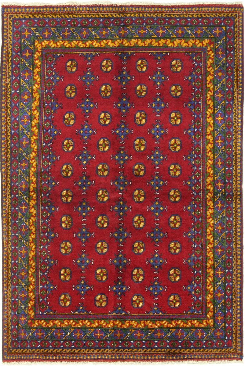 Orientteppich Afghan Akhche 166x249 Handgeknüpfter Orientteppich, Nain Trading, rechteckig, Höhe: 6 mm