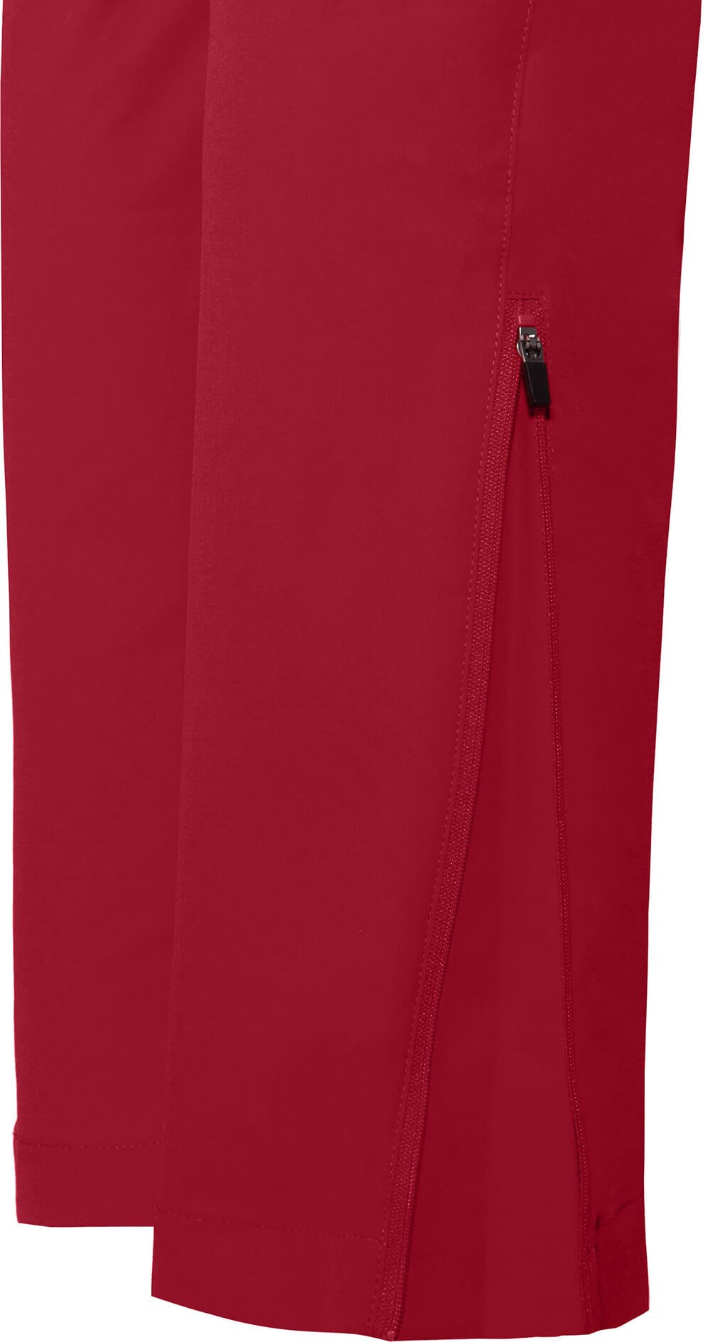 Bergson Outdoorhose VIDAA COMFORT Zipp-Off Damen Wanderhose, leicht, strapazierfähig, Normalgrößen, rot