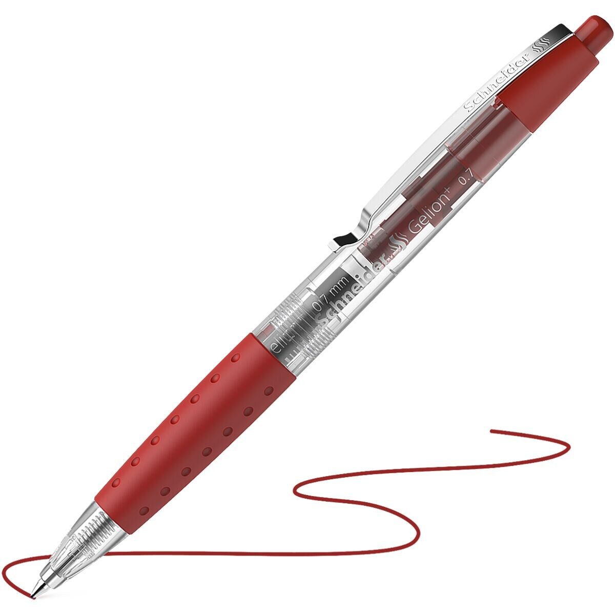 Schneider Gelschreiber Gelion +, mit Druckmechanik und schnelltrocknender Tinte