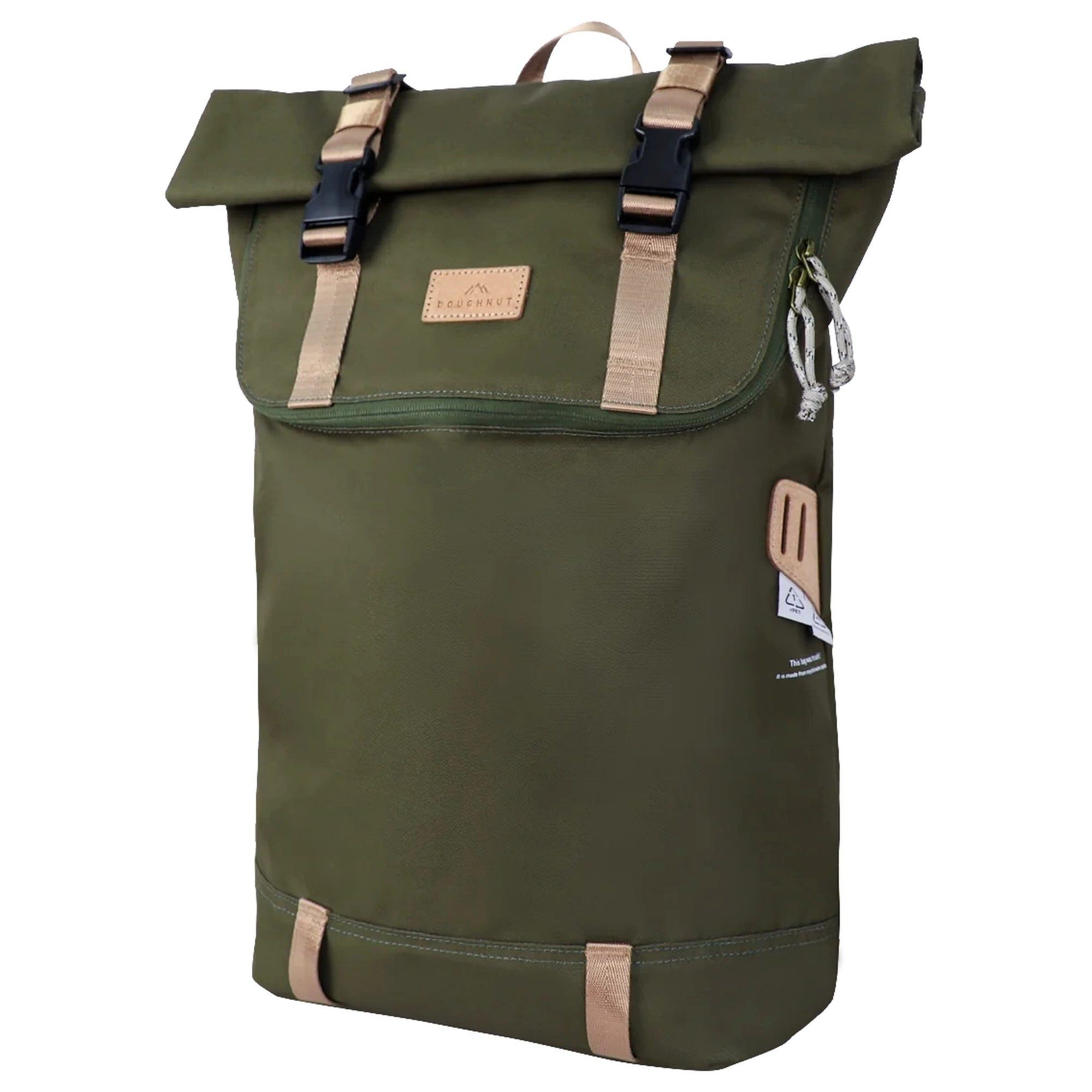 Doughnut Rucksack Christopher Reborn 18 - Rolltop Rucksack 45 cm (army)