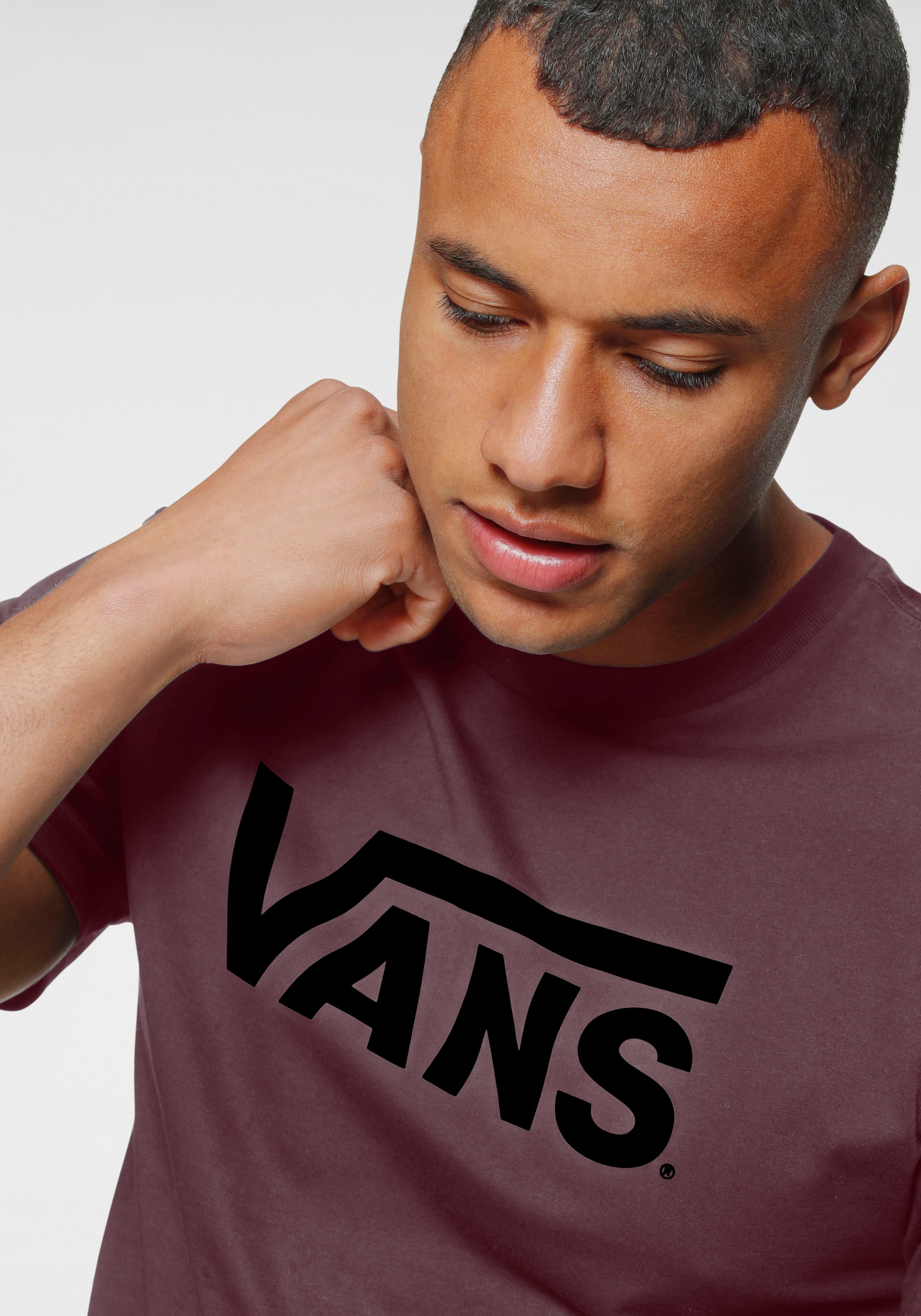 Vans T-Shirt VANS CLASSIC SS TEE sportlicher Stil, aus Baumwolle