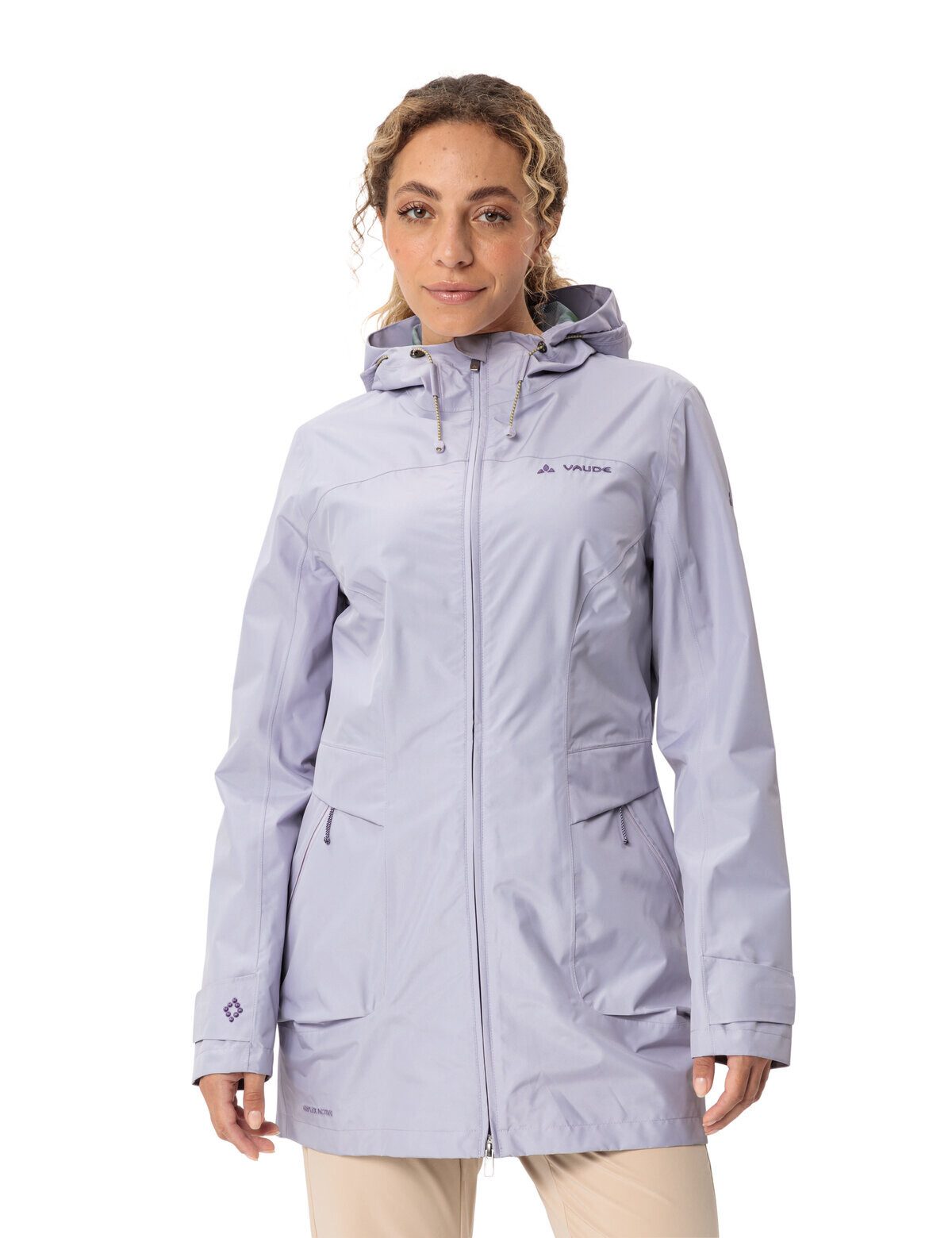 VAUDE Funktionsparka Women's Skomer Parka II CS Funktionsjacke Longjacket aus nachhaltigen und bluesign® zertifizierten Materialien