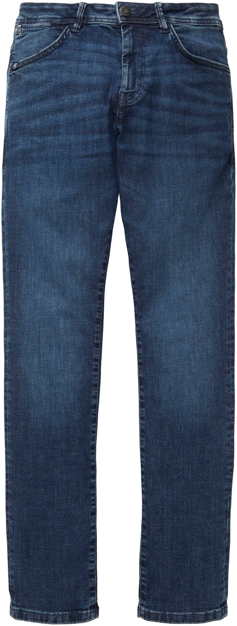 lässiger in Slim-fit-Jeans blue stone JOSH Optik TOM used TAILOR mid