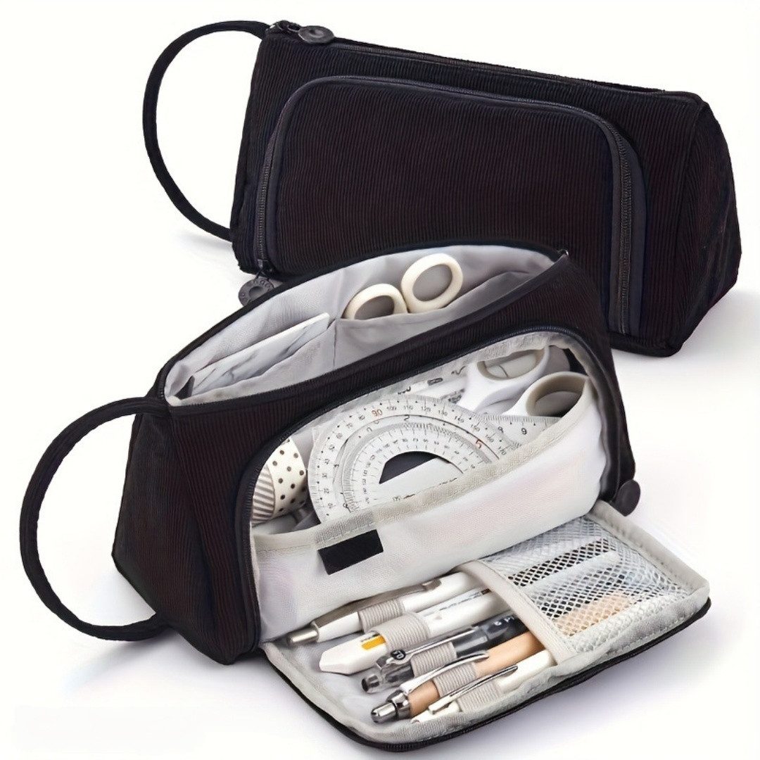Diwzbyn Federmäppchen Federtasche,Große Kapazität Bleistift Tasche, Schule, Uni, Büro, Organizer für Teenager, Mädchen