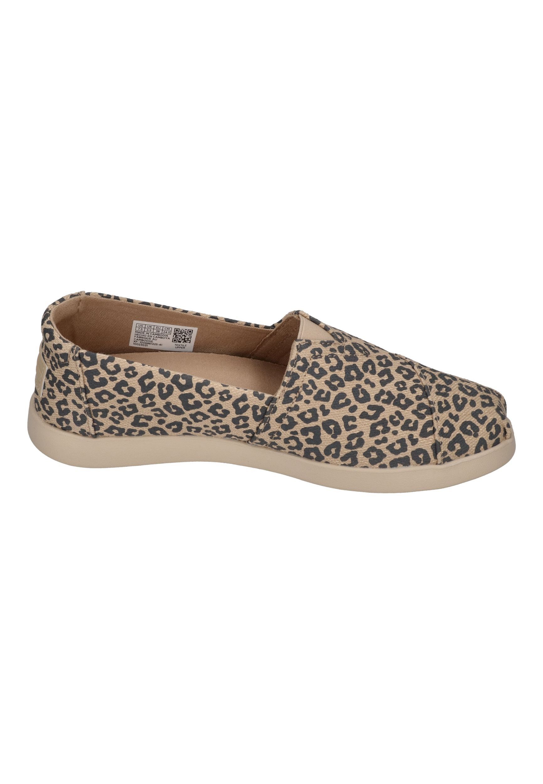 TOMS ALPARGATA PLUS Espadrille Oatmeal Small Leopard Spots – Bild 4 von 5