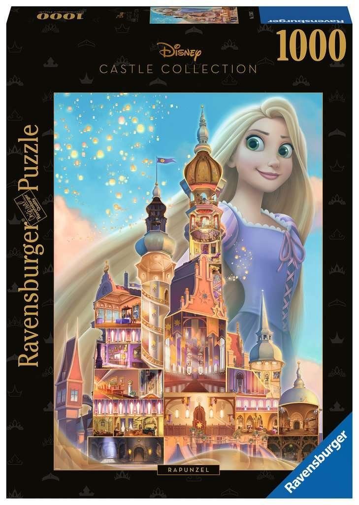 Ravensburger Пазли Ravensburger 17336 Disney Castles: Rapunzel 1000 Teile Пазли, 1000 Пазлиteile, Made in Europe