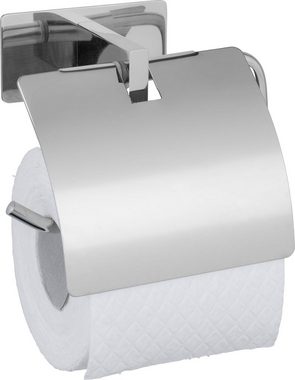 WENKO Toilettenpapierhalter Turbo-Loc® Genova Shine, Befestigen ohne bohren
