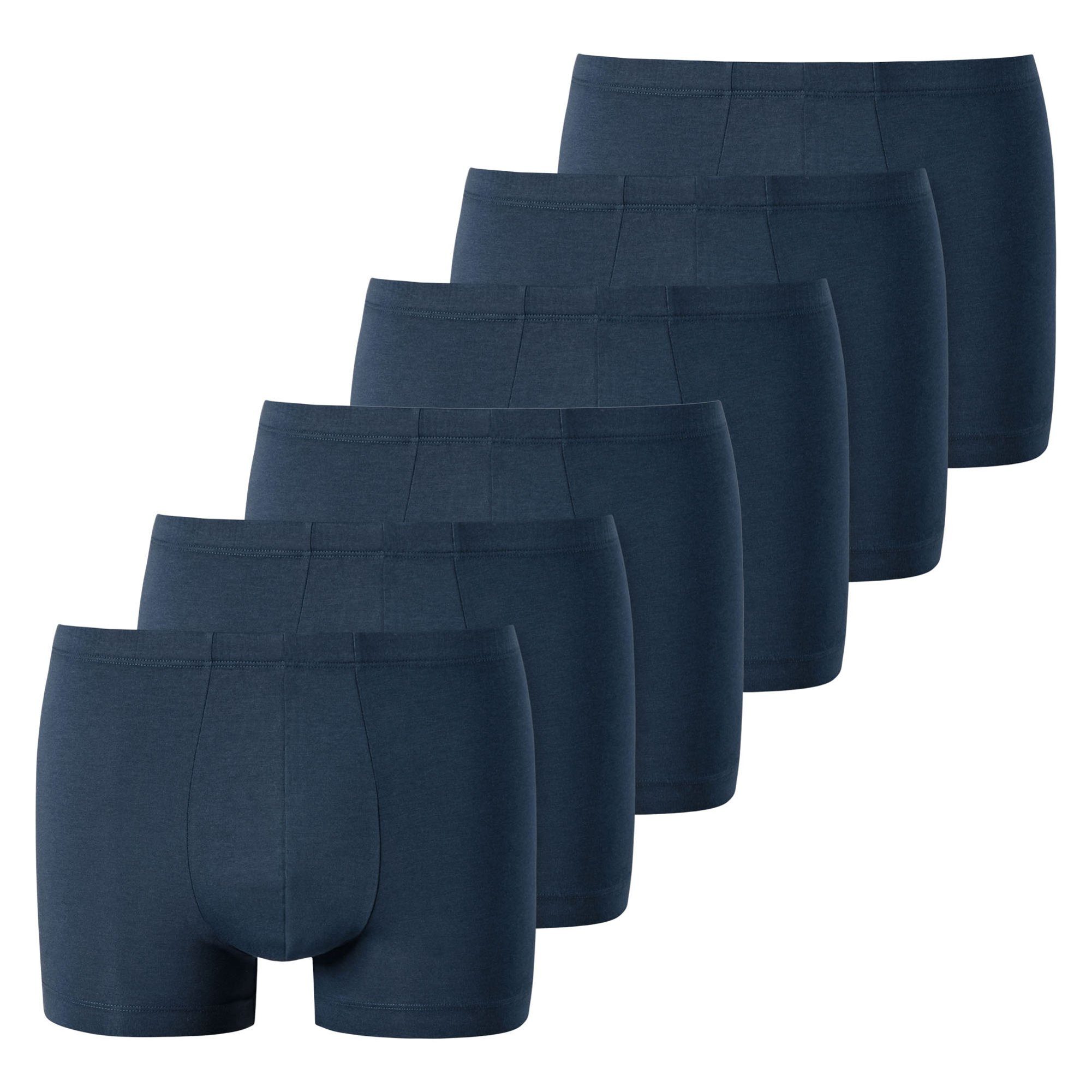 uncover by SCHIESSER Boxer Herren Boxershort 6er Pack Baumwolle (Packung, 6er Pack)