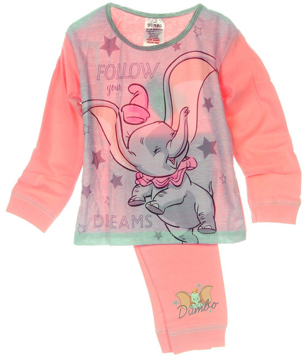 Pyjama Pyjama für Kinder Schlafanzug Hose und Langarmshirt 98 104