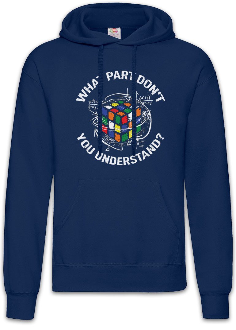 Hoodie Cube Understand Herren Hoodie Zauberwürfel 80s Magic Speed Cubing