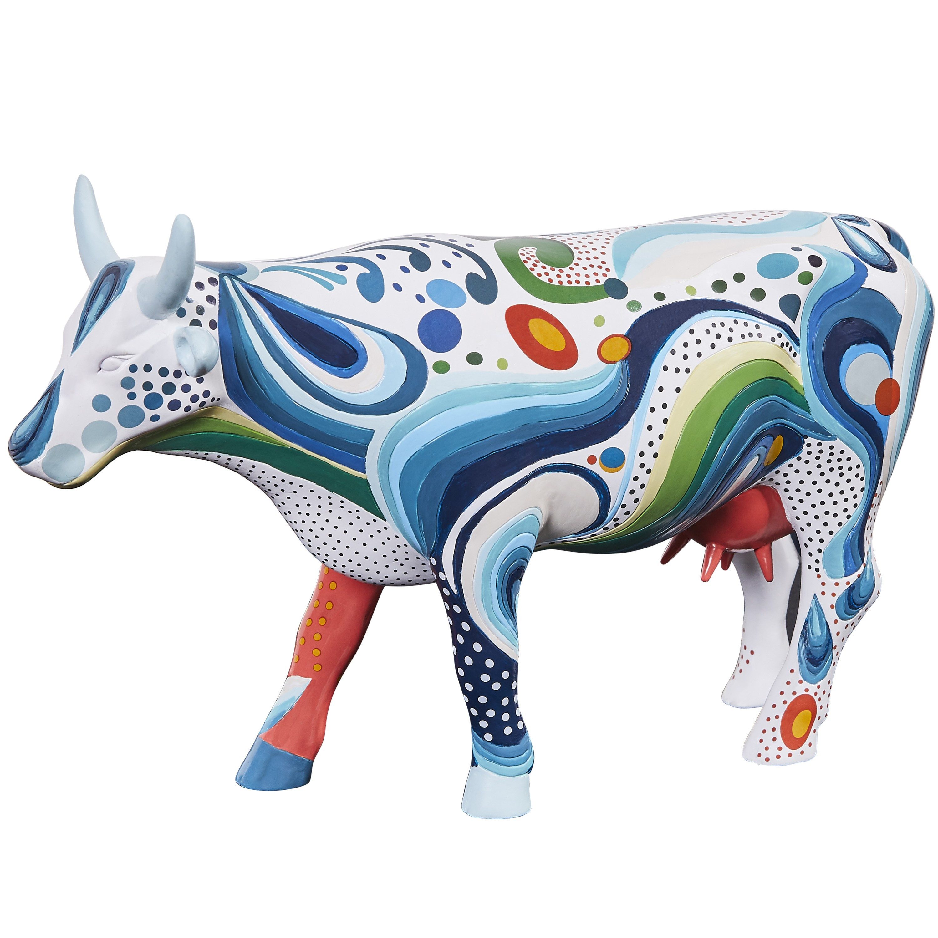 CowParade Tierfigur Kuh Large That's 70's Cow