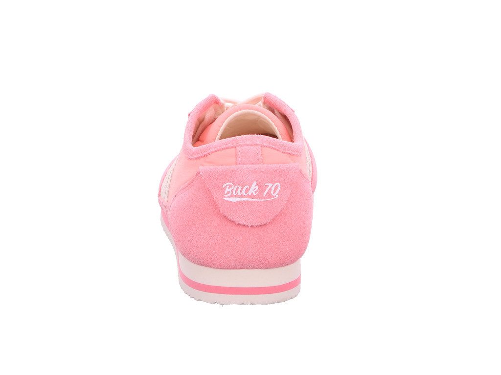 Back 70 LEON Suede Nylon Pink Schnürschuh