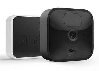 blink Outdoor 1er Kamera Set Überwachungskamera (Außenbereich, Innenbereich, 1-tlg., Set, inkl. Sync Modul, integriertes Mikrofon)