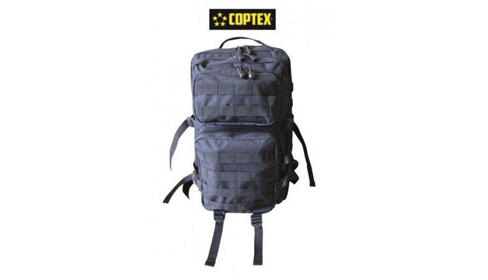 Coptex Rucksack COPTEX Rucksack mit 40 Litern in schwarz