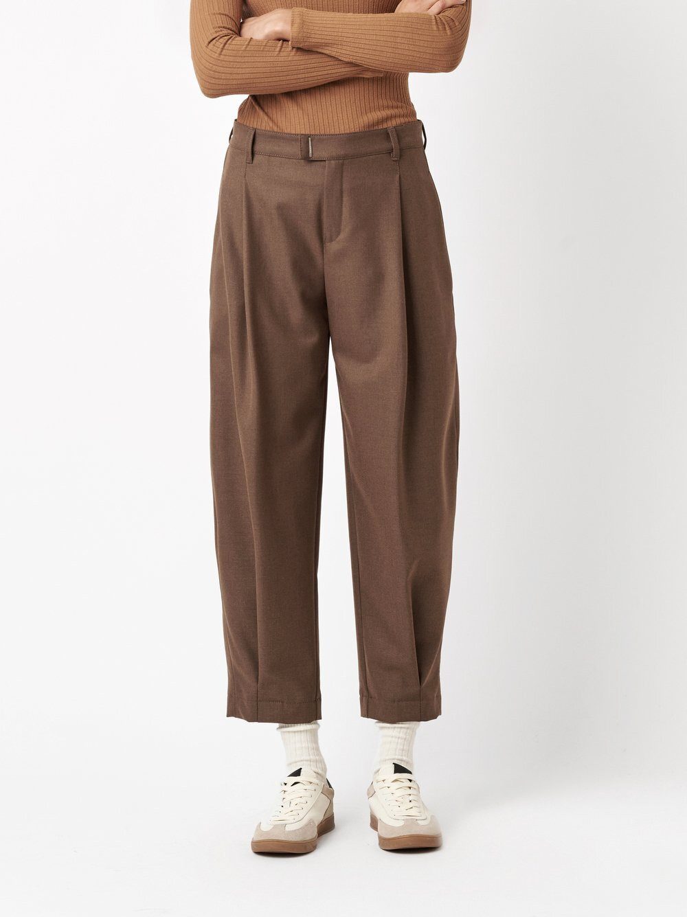ROSNER Boyfriend-Hose Mara_392 mit Bundfalten günstig online kaufen