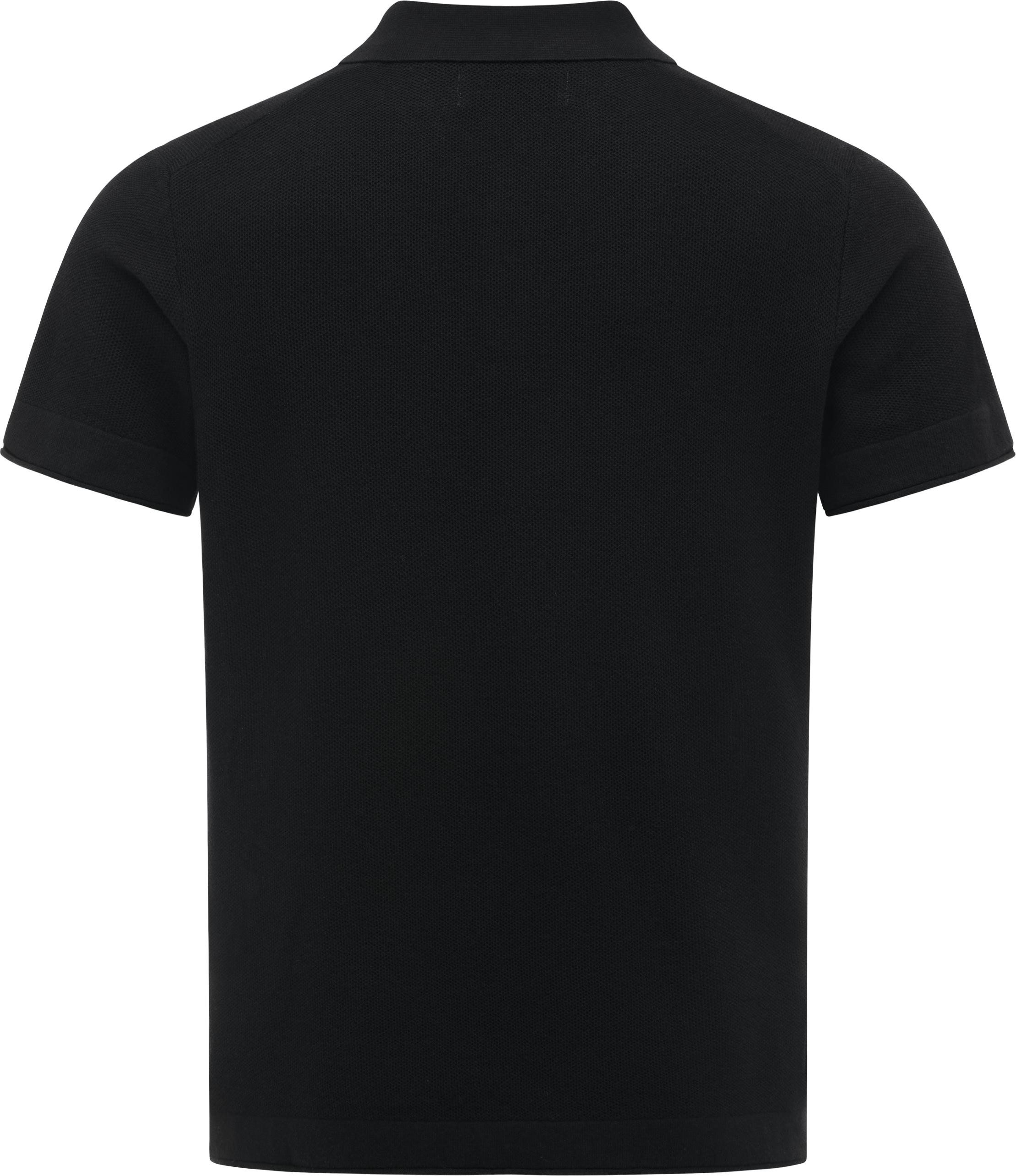 Ragwear T-Shirt Lorien (1-tlg) Kurzärmliches Shirt mit Hemdkragen