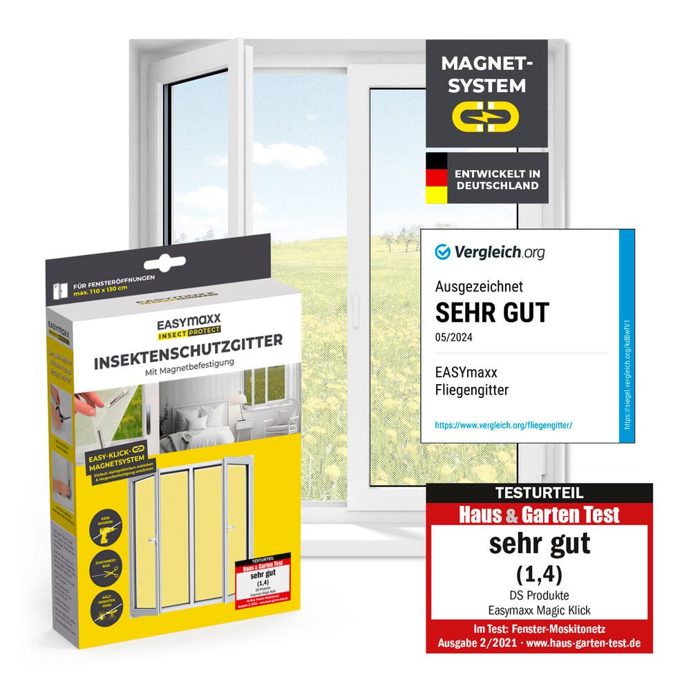 EASYmaxx Insektenschutz-Fensterrahmen Insect Protect Insektenschutzgitter 1 günstig online kaufen