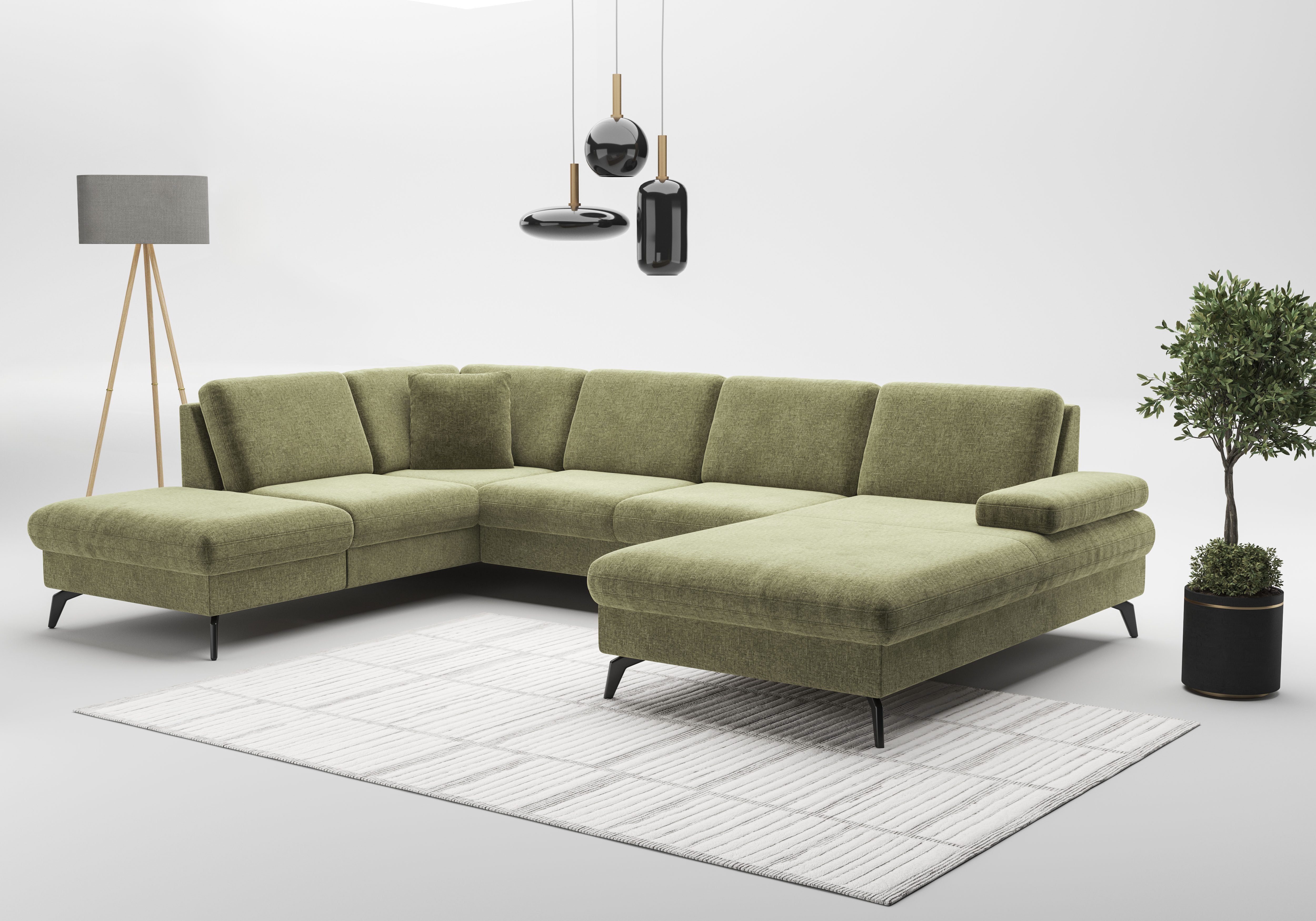 sit&more Wohnlandschaft Morris Jubi U-Form, B: günstig online kaufen