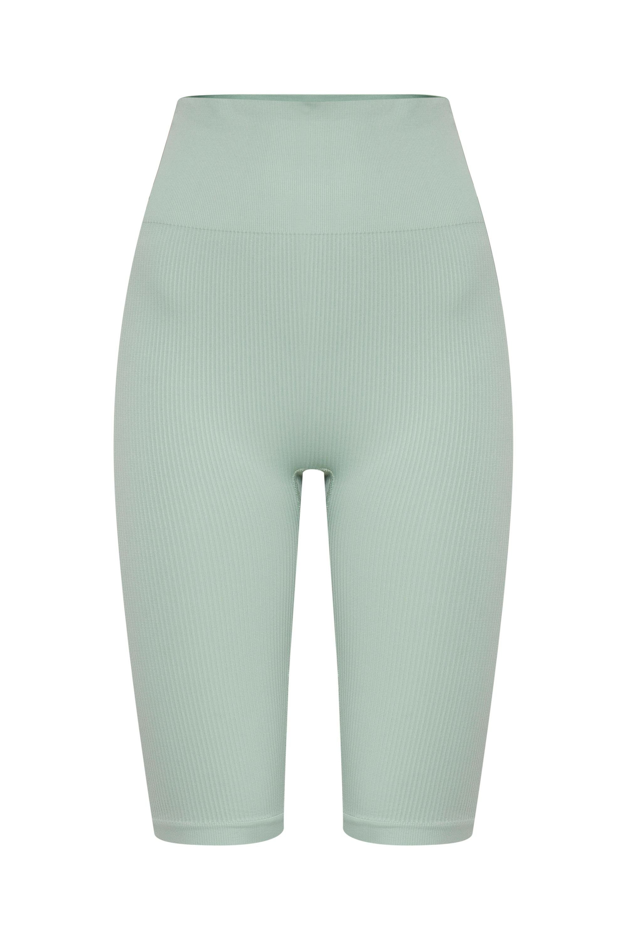 Radlerhose in JCSAHANA Green - 22800029 BIKER SHORTS Ripp-Optik Radlershorts Frosty (155706) TheJoggConcept.