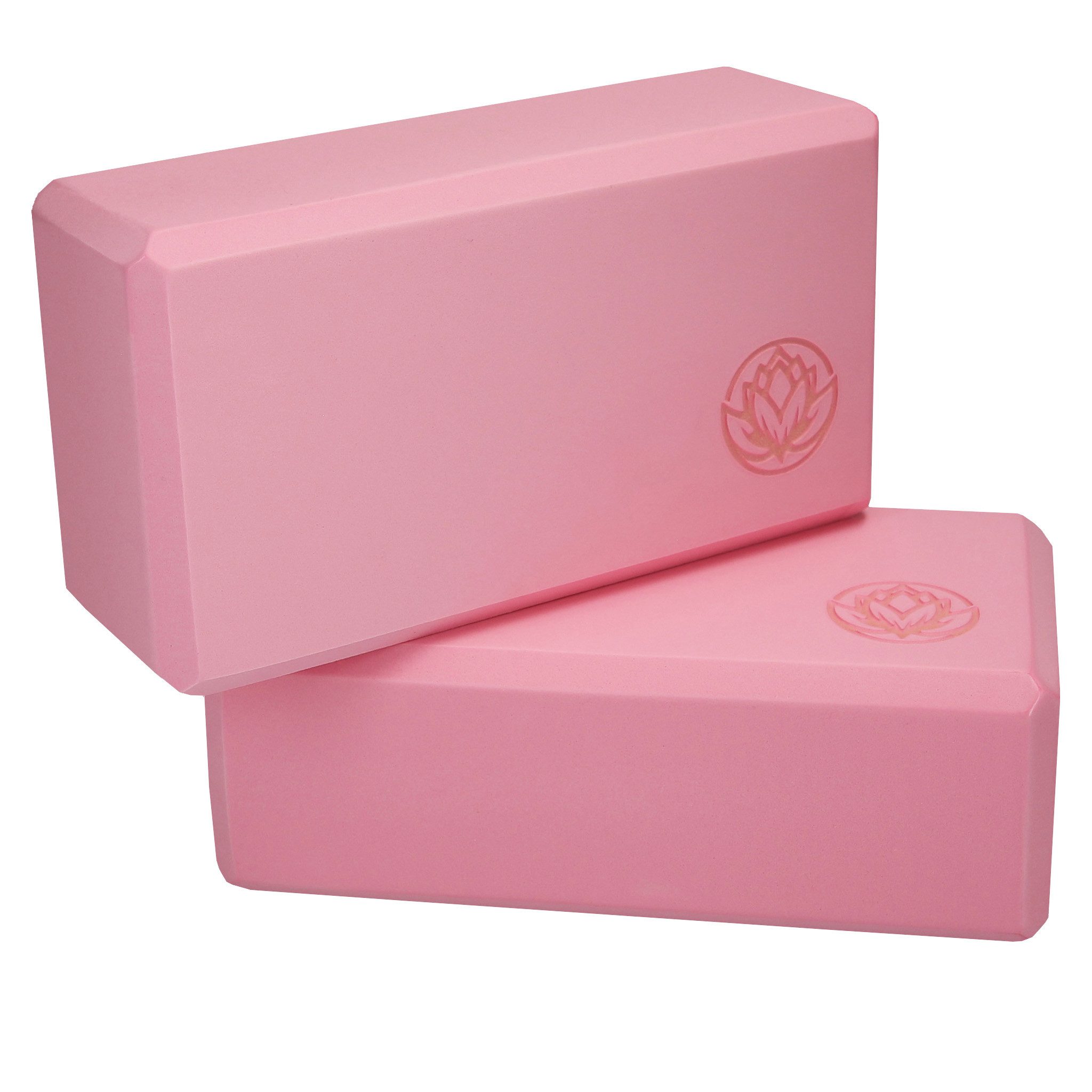 VonBueren Yogablock, 22x12x7,5cm je Yoga Block, Yogablöcke für Damen und Herren aus EVA, (2-tlg), leicht, unterstützen Komfort und sicheren Halt bei Übungen
