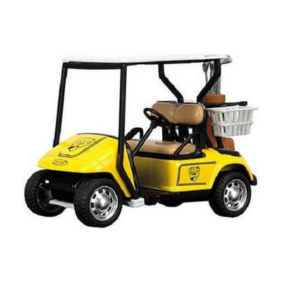 Toi-Toys Spielzeug-Auto Metal World Spielzeugfahrzeug - Golfwagen (Maßstab 1:20), mit Rückziehmotor