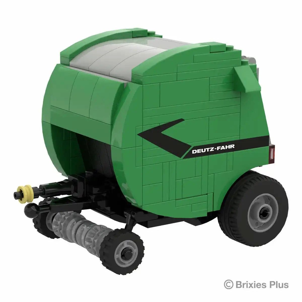 Brixies BRIXIES Plus Anhänger Deutz-Fahr VARIMASTER Konstruktionsspielsteine, kompatible Klemmbausteine