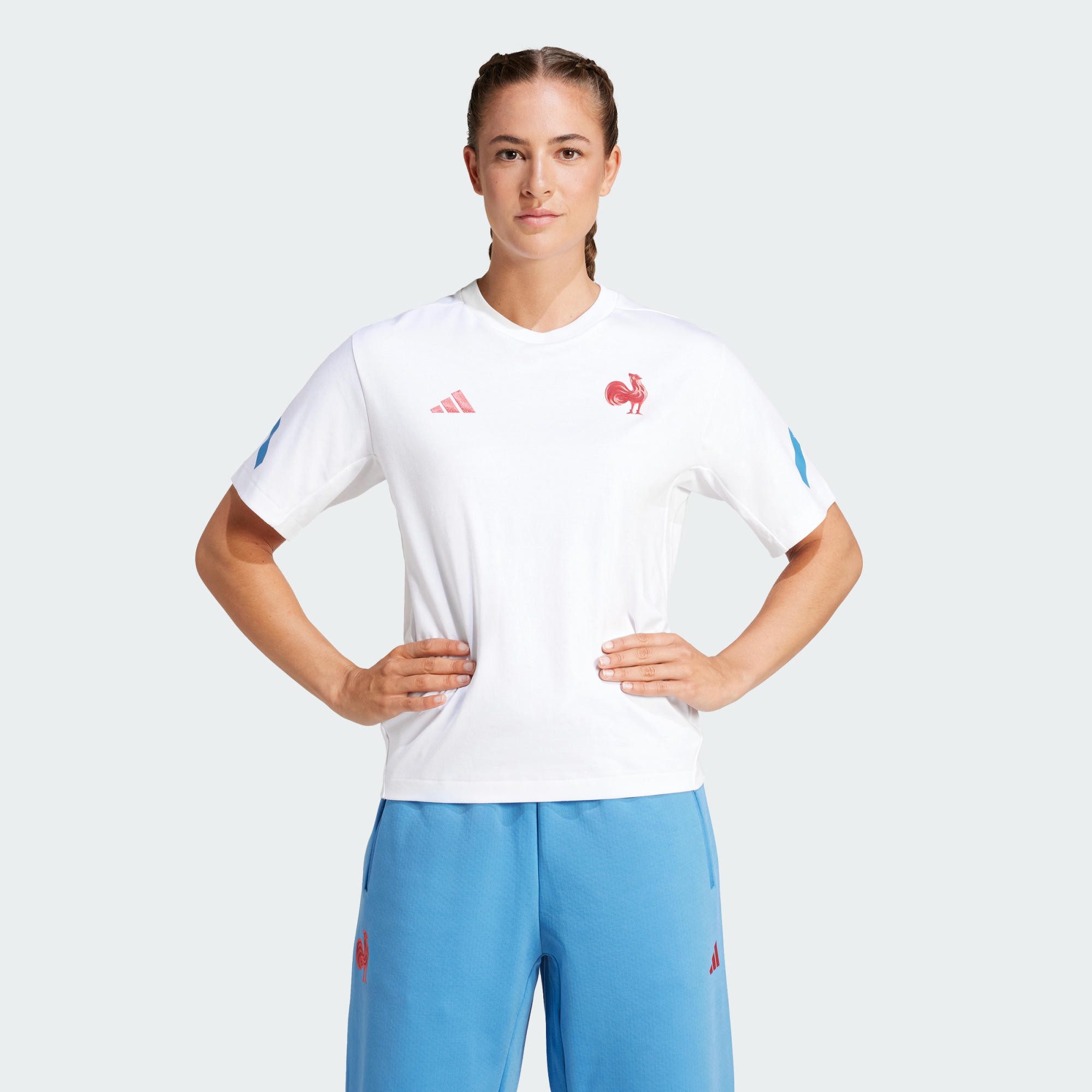 adidas Performance Rugbyshirt FRANKREICH TRAVEL Z.N.E. T-SHIRT