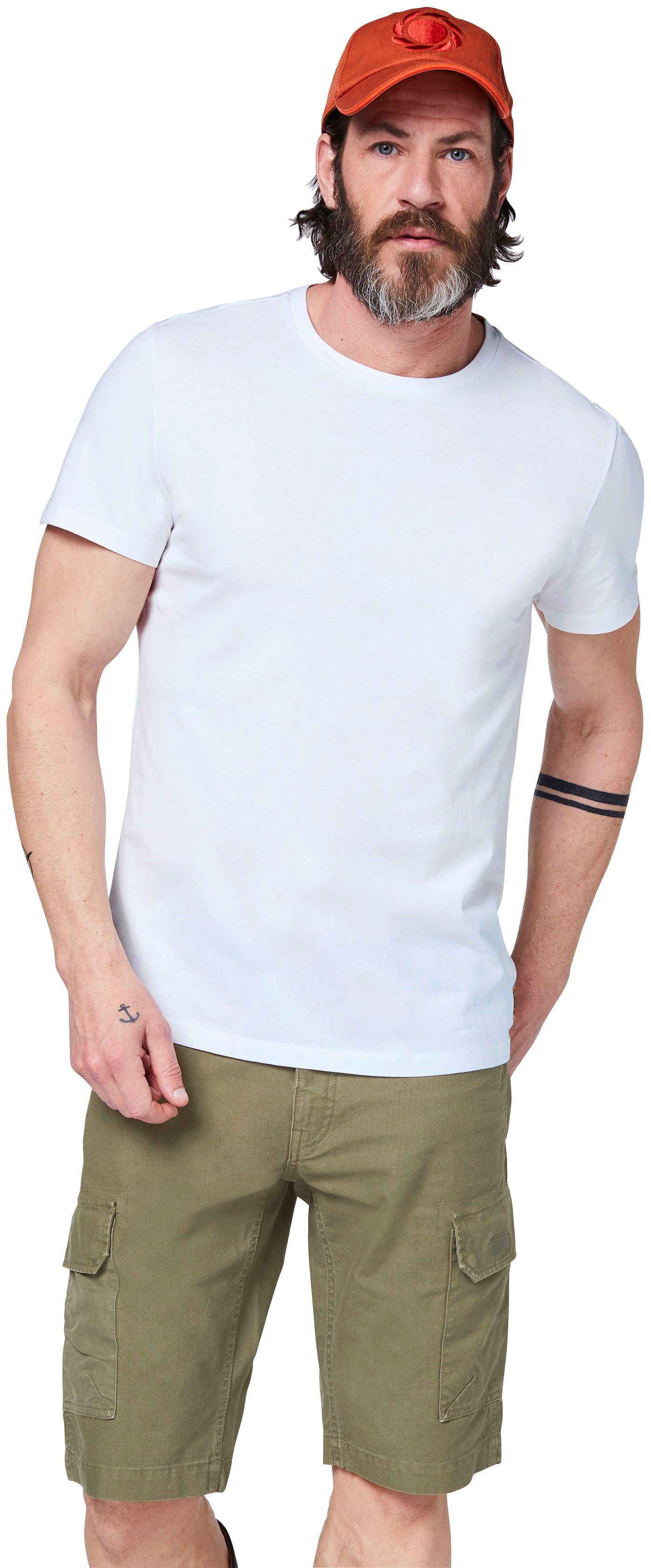 GARDENA T-Shirt Bright White