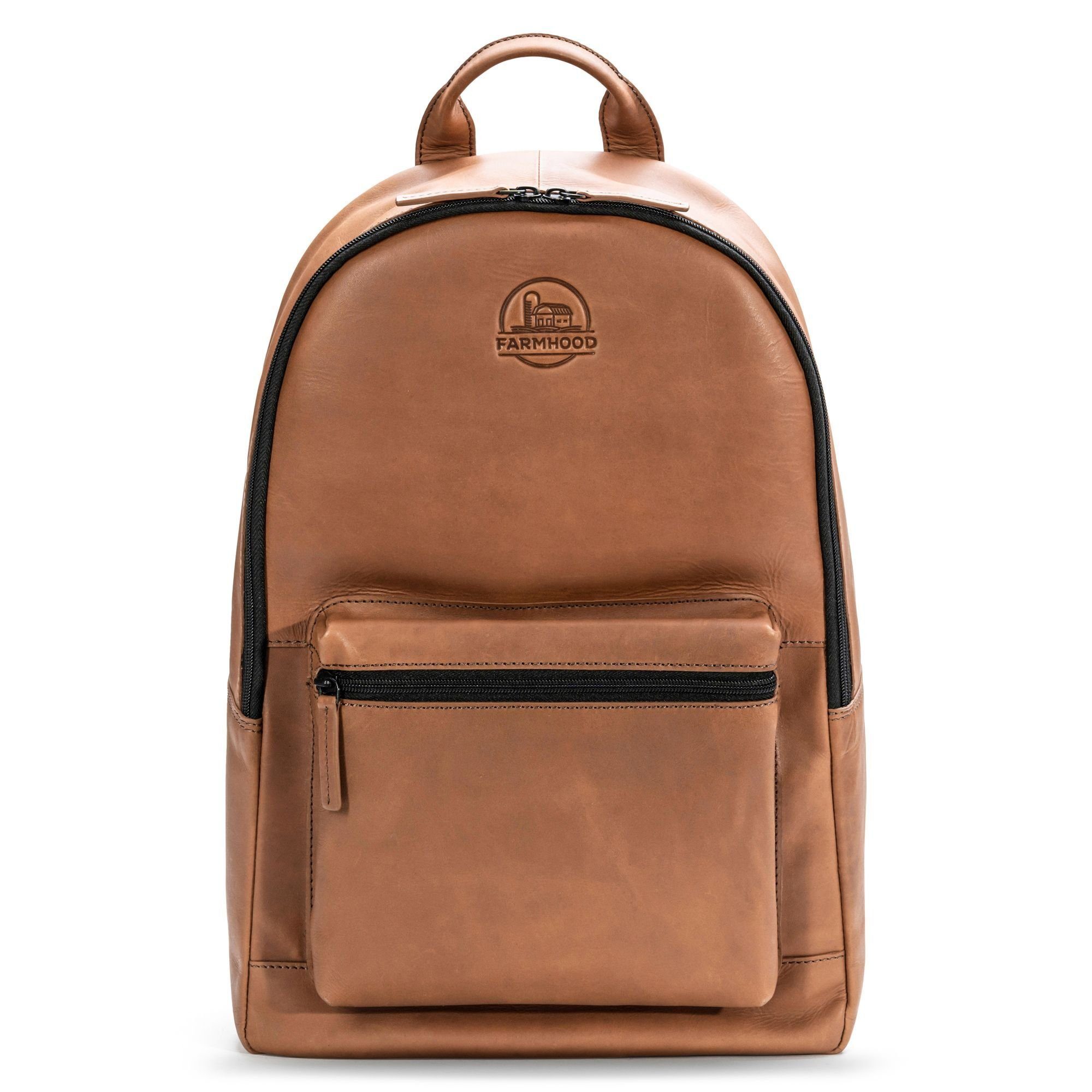 Farmhood Laptoprucksack Nashville, Leder günstig online kaufen