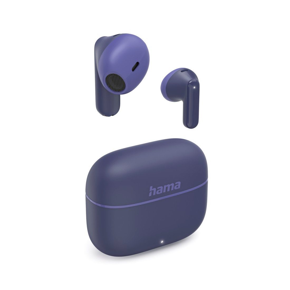 Hama Bluetooth Kopfhörer mit Mikrofon (True Wireless Headset, TWS Earbuds) In-Ear-Kopfhörer (Google Assistant, Siri)