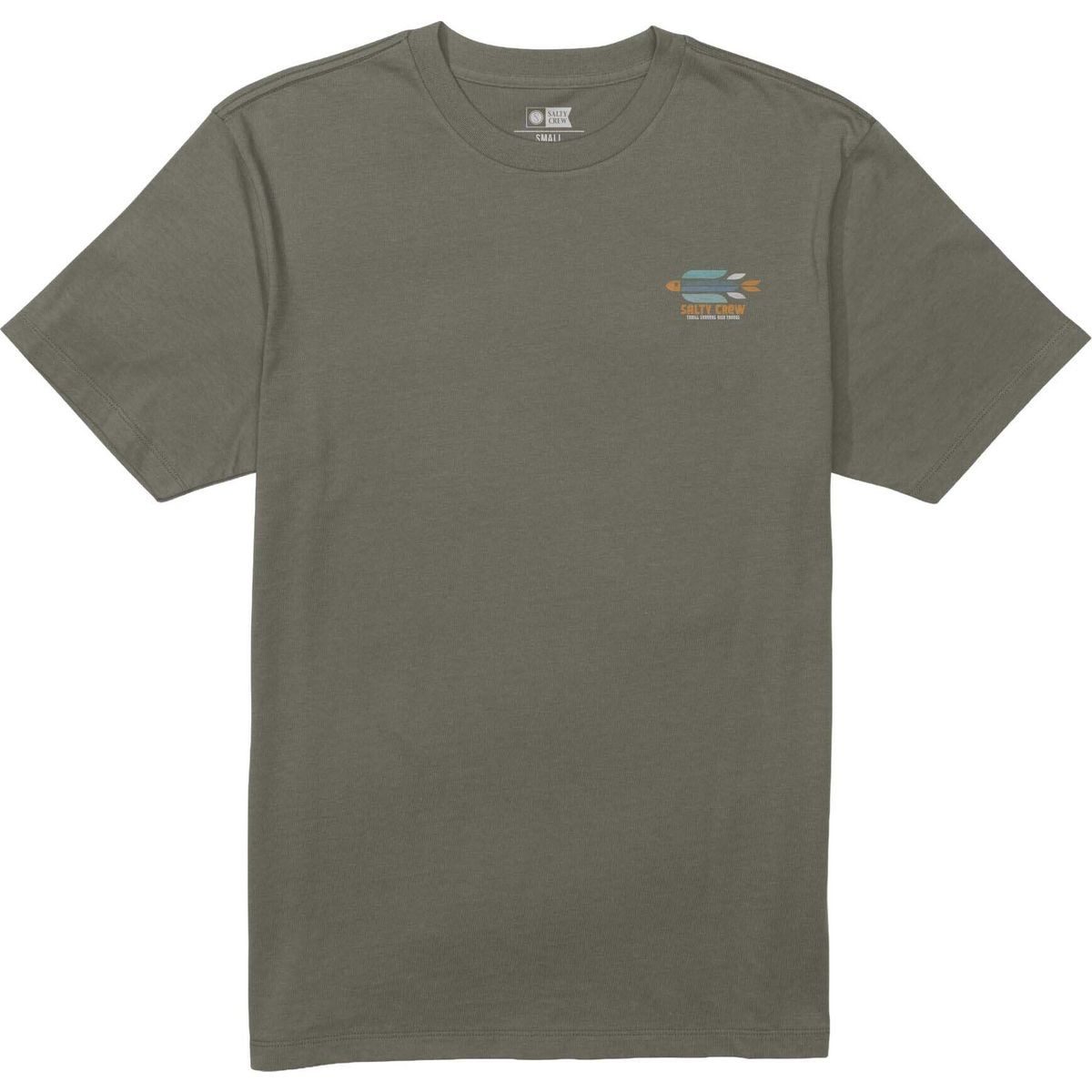 Salty Crew Kurzarmshirt Torpedo SS Tee Lässiges Herren-T-Shirt aus leichter Wolle für urbanen Stil und