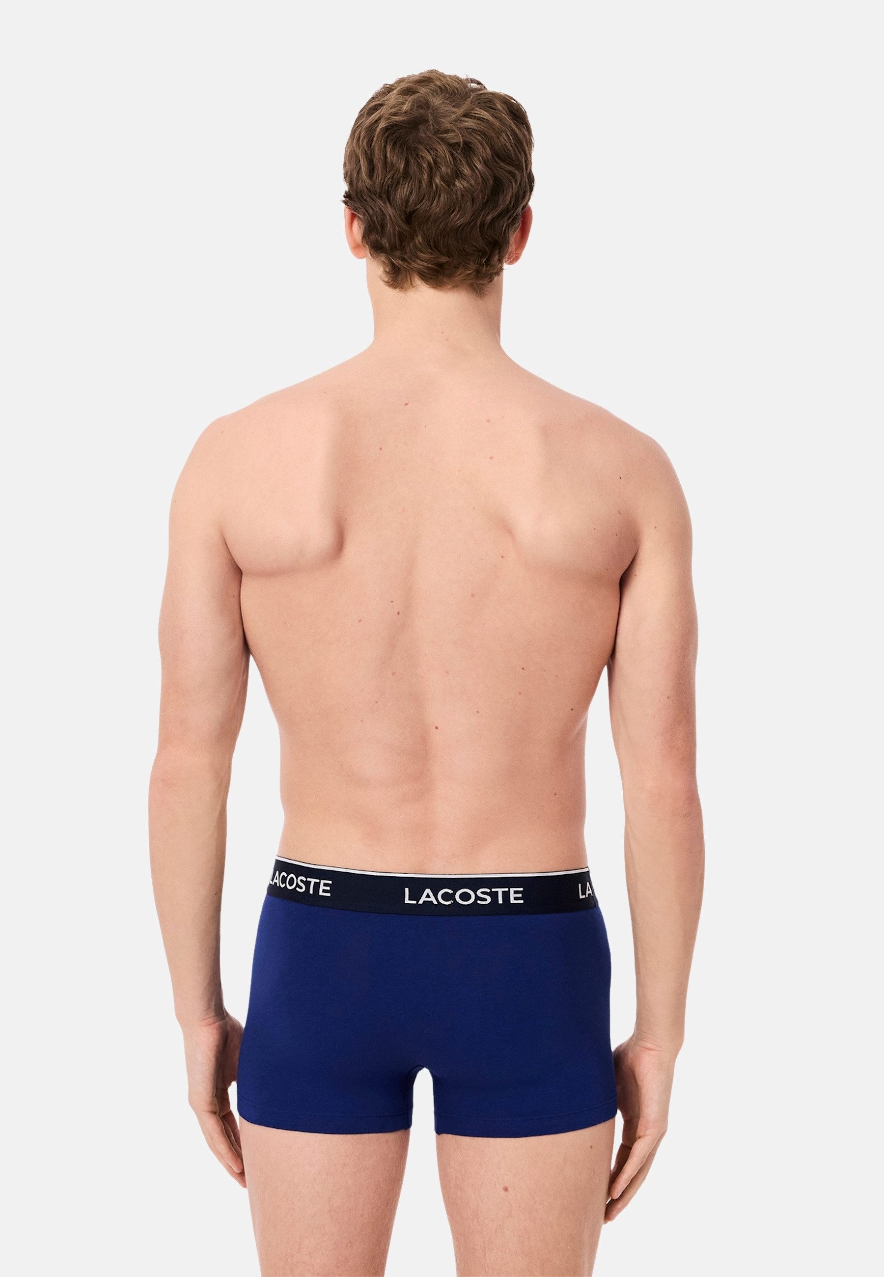 Lacoste Boxershorts Boxershorts Unterhosen 3-Pack (3-St)