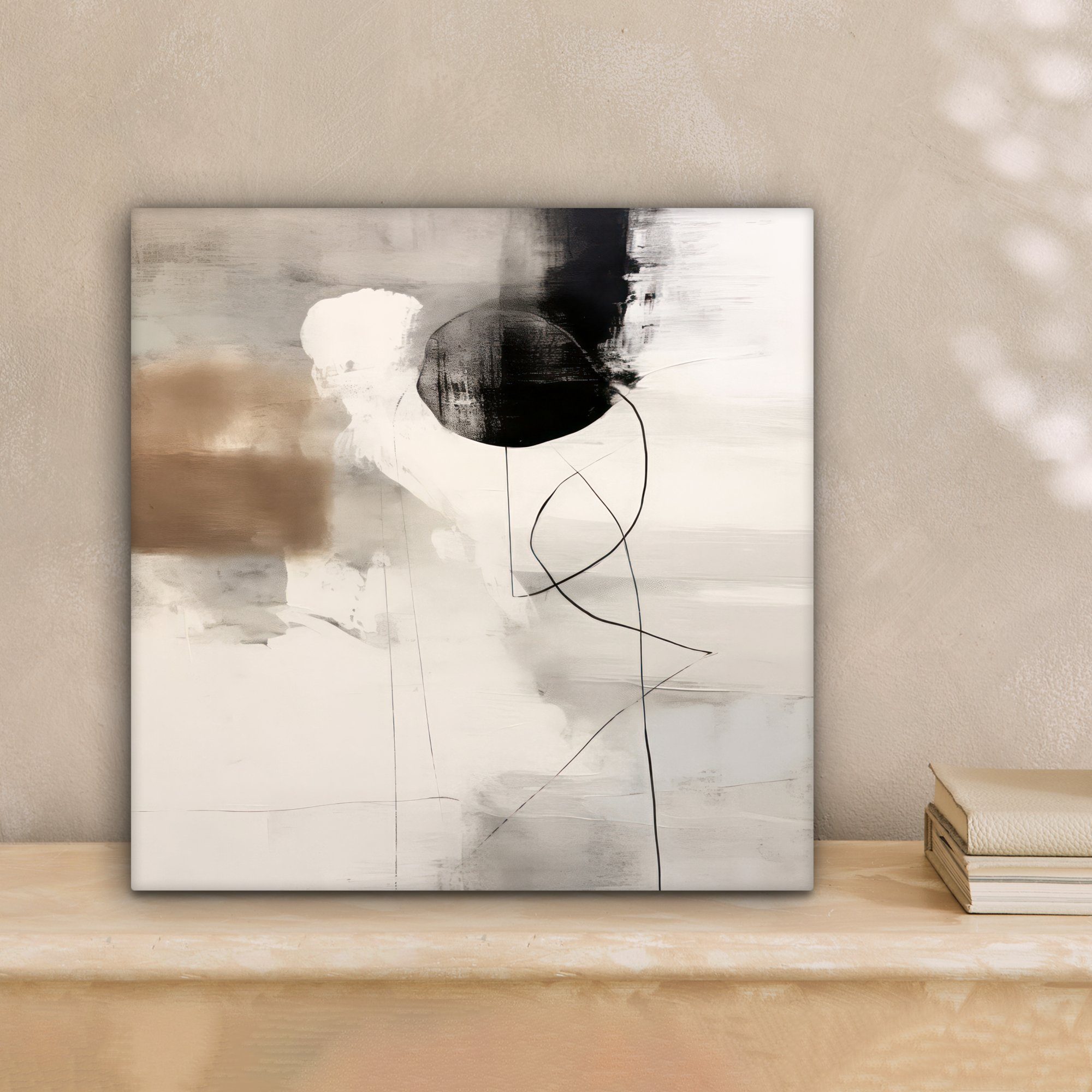 OneMillionCanvasses® Leinwandbild Abstrakte Kunst - Grau - Industriell, Fot günstig online kaufen