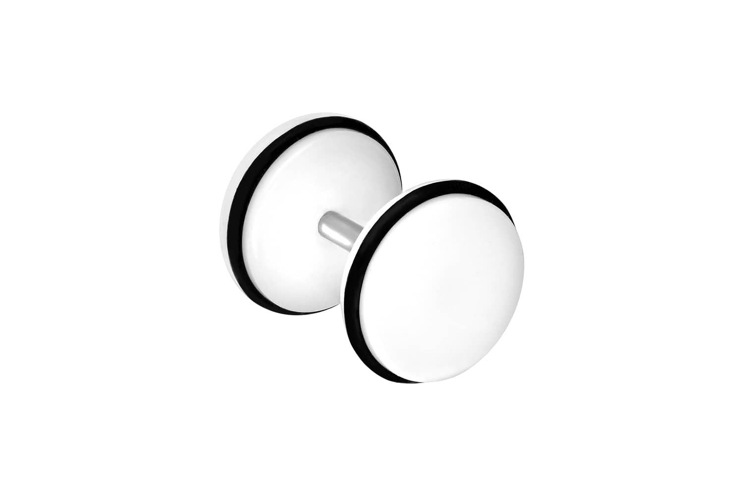 PIERCINGLINE Fake-Ear-Plug Acryl Fake Plug FLACHE günstig online kaufen