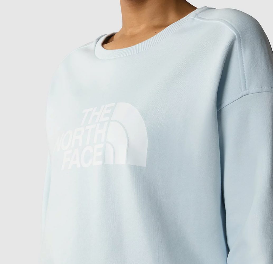The North Face Sweatshirt W DREW PEAK CREW - EU Barely Blue
