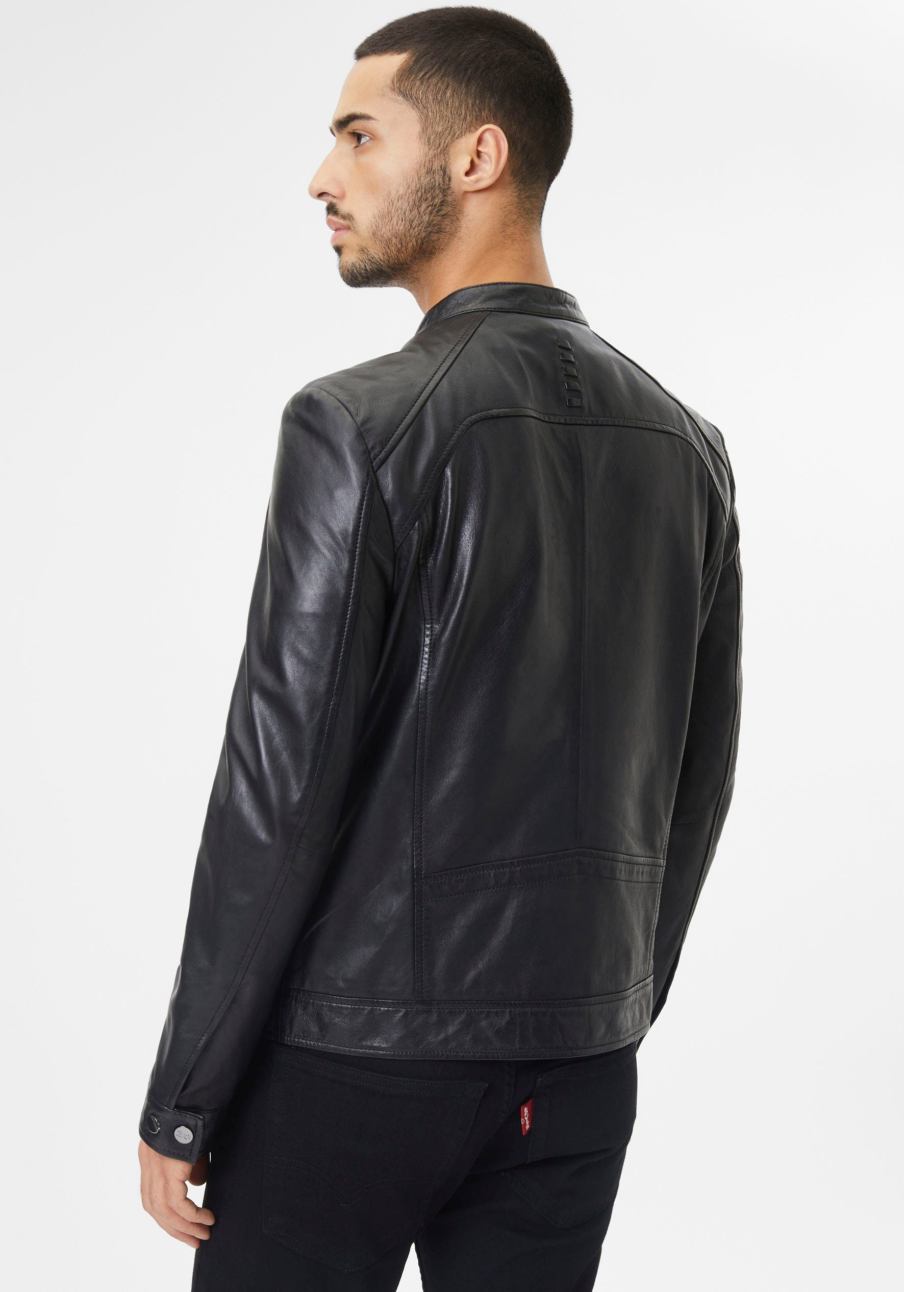 Mauritius Lederjacke G2MIgnacy SF mit Reißverschlusstaschen günstig online kaufen
