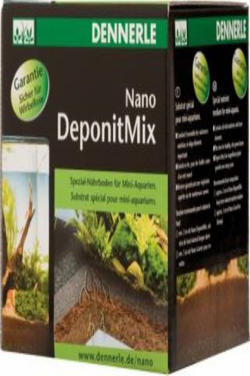 Aquarien-Substrat Dennerle Nano Deponit Mix 1kg