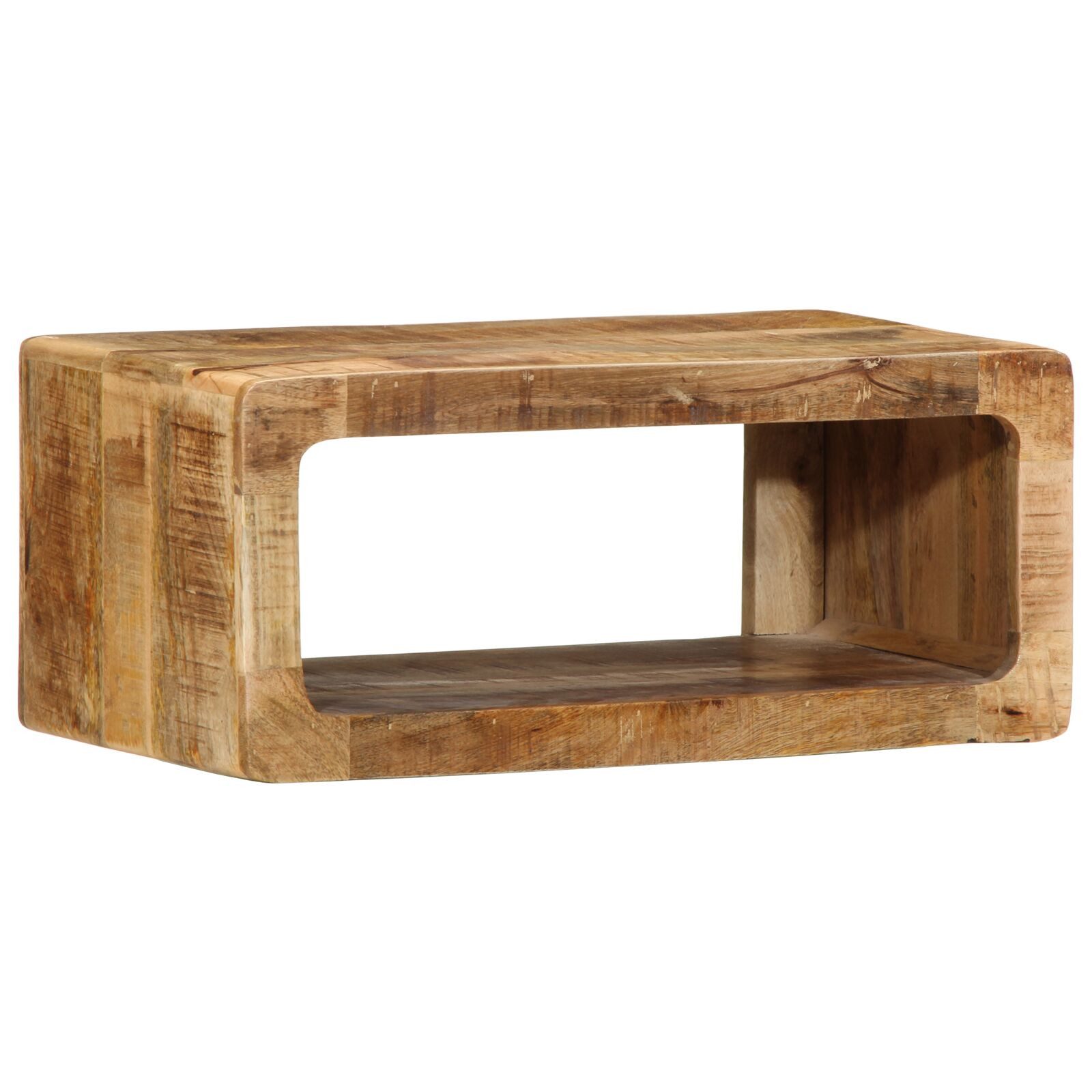 vidaXL TV-Schrank 60 x 30 x 25 cm Hängeschrank aus massivem Mangoholz für modernes Wohnz