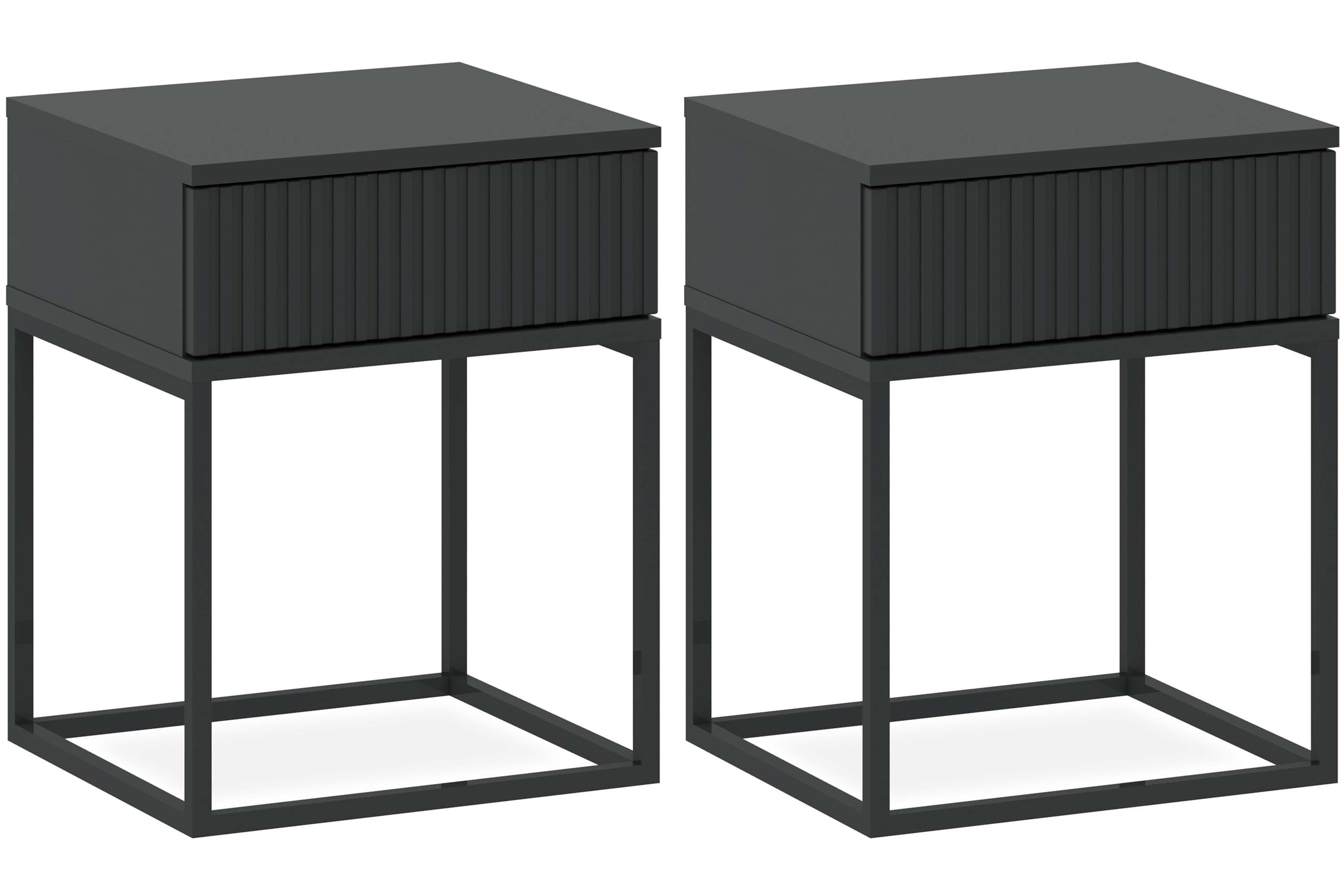 KONSIMO® Nachttisch RECTUS Nachtschrank, Modern, hergestellt in der EU (2-S günstig online kaufen