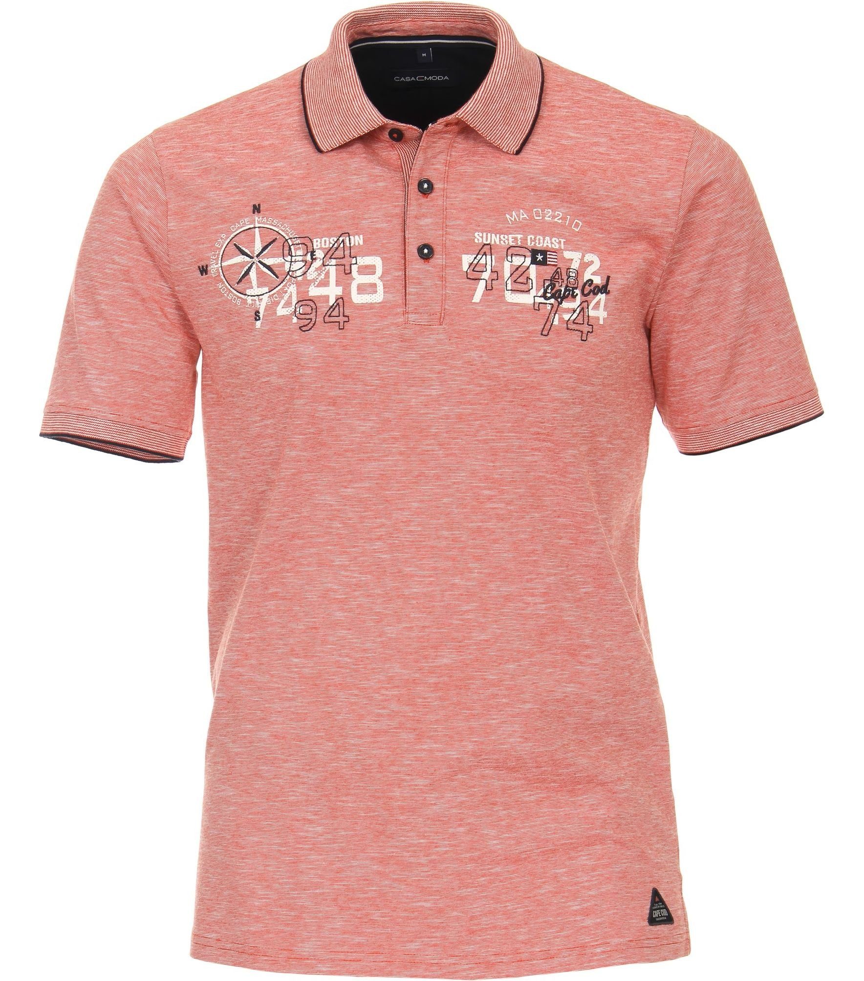 923877600 Poloshirt Rot CASAMODA (404)