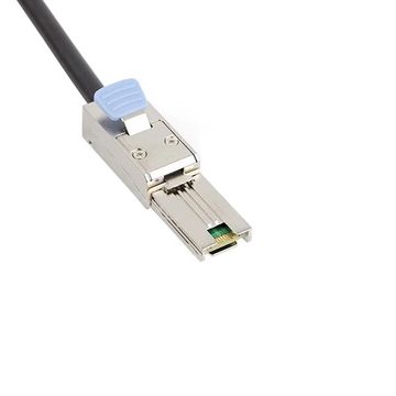 Bolwins P84 Mini SAS SFF-8088 auf 4x SATA 7pin Splitter Kabel HDD Datenkabel Computer-Kabel