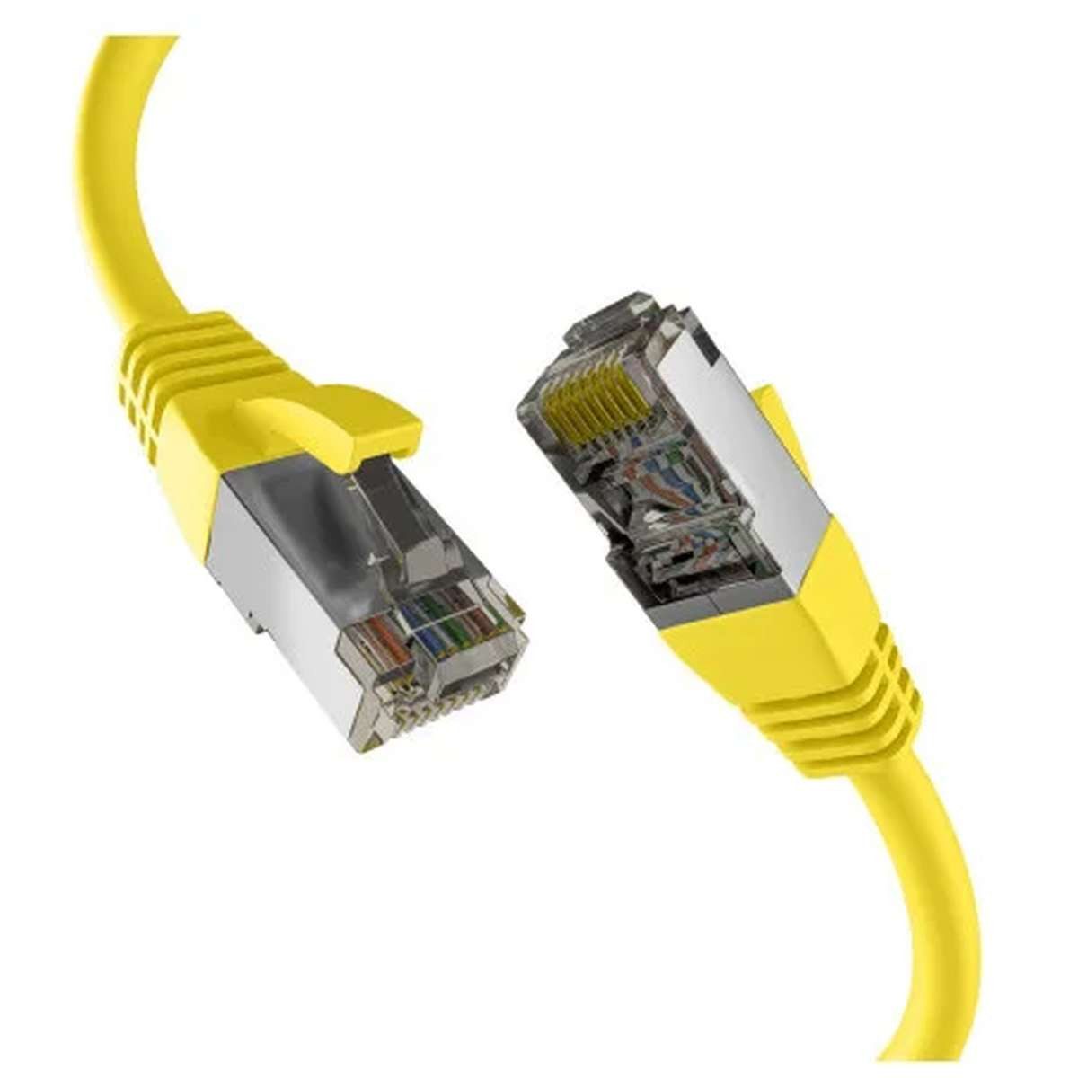 divers EFB Elektronik EC020200248 Netzwerkkabel Gelb 2 m Cat8.1 S/FTP (S-STP) Netzwerkkabel