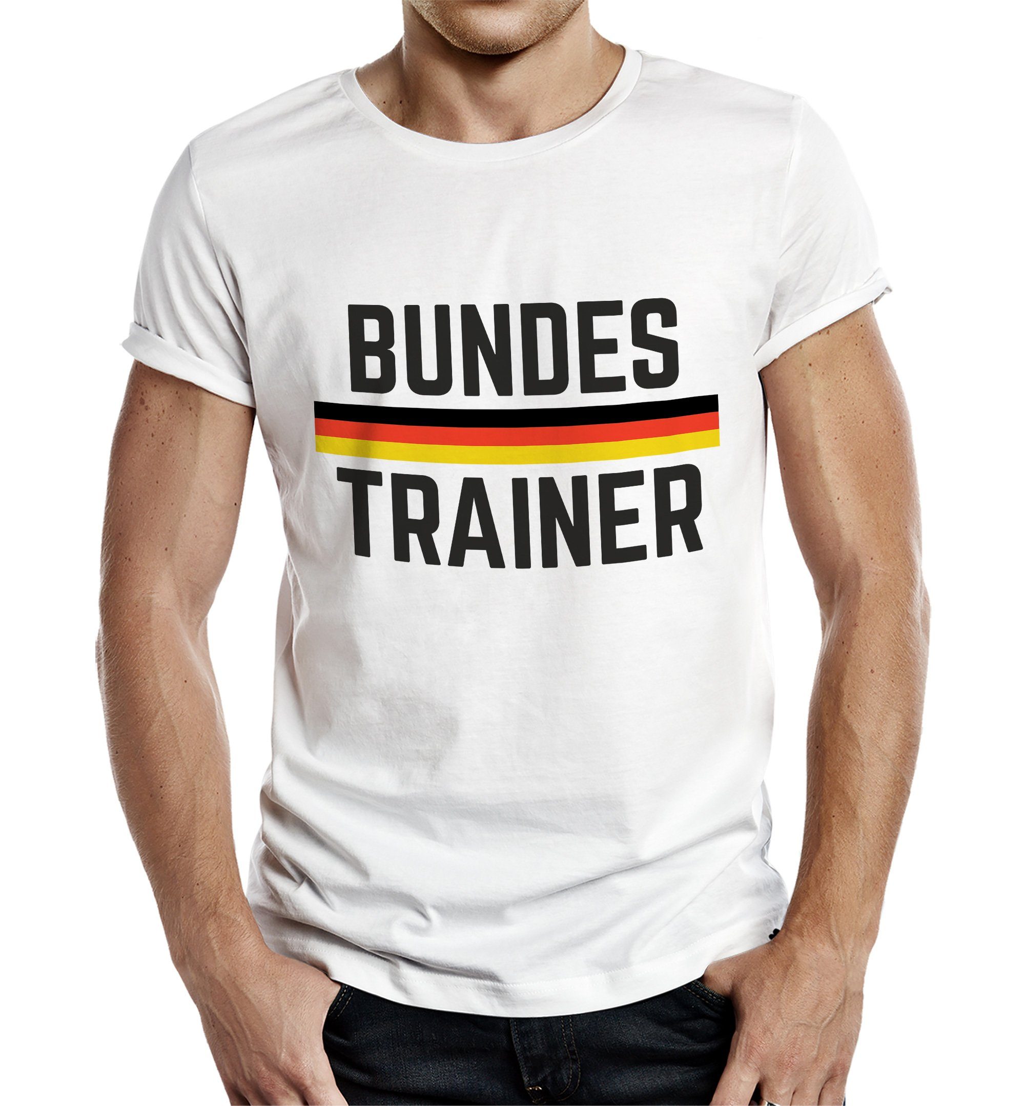 RAHMENLOS® T-Shirt für Fans der Fußball-Nationalmannschaft: Bundestrainer