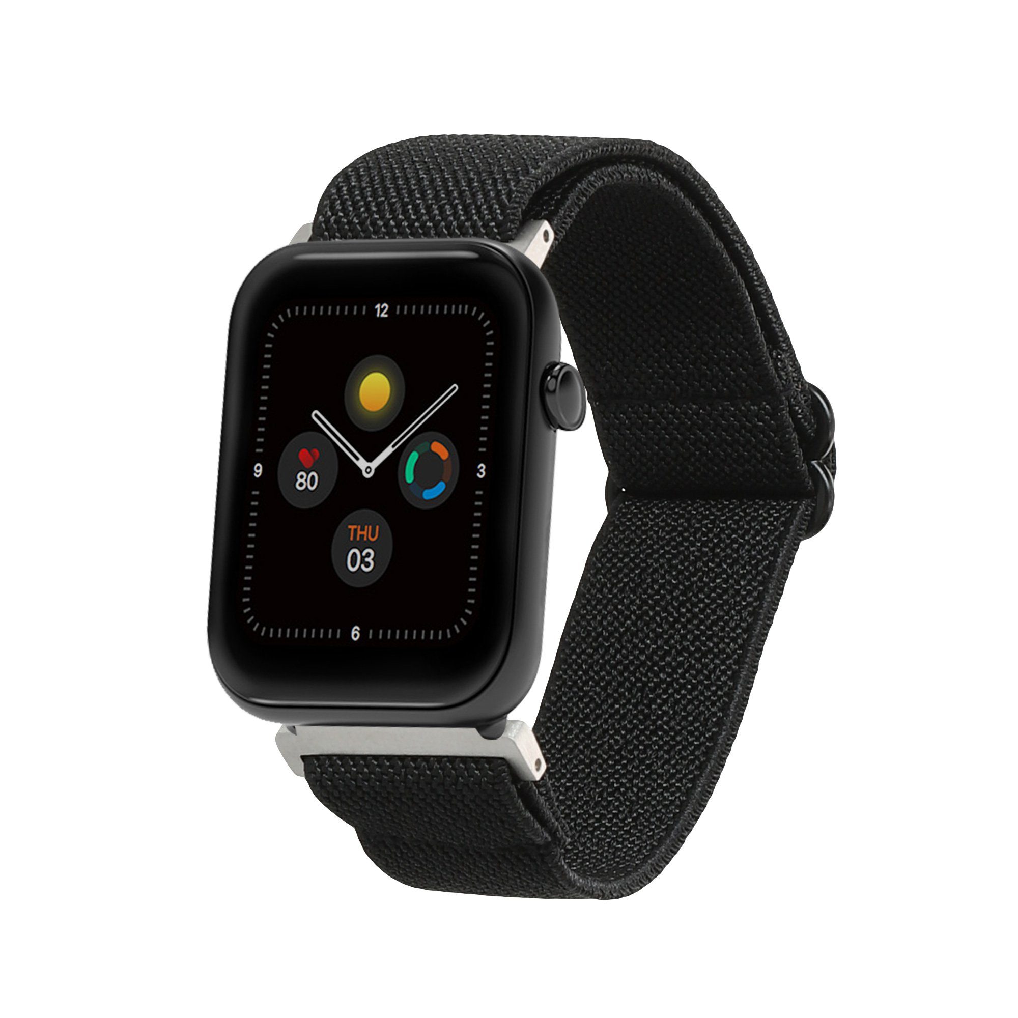 kwmobile Armband für Ticwatch GTH / E3 / C2 Smartwatch, 1-tlg., Nylon Fitnesstracker Sportarmband Band - Innenmaße von 14 - 22 cm